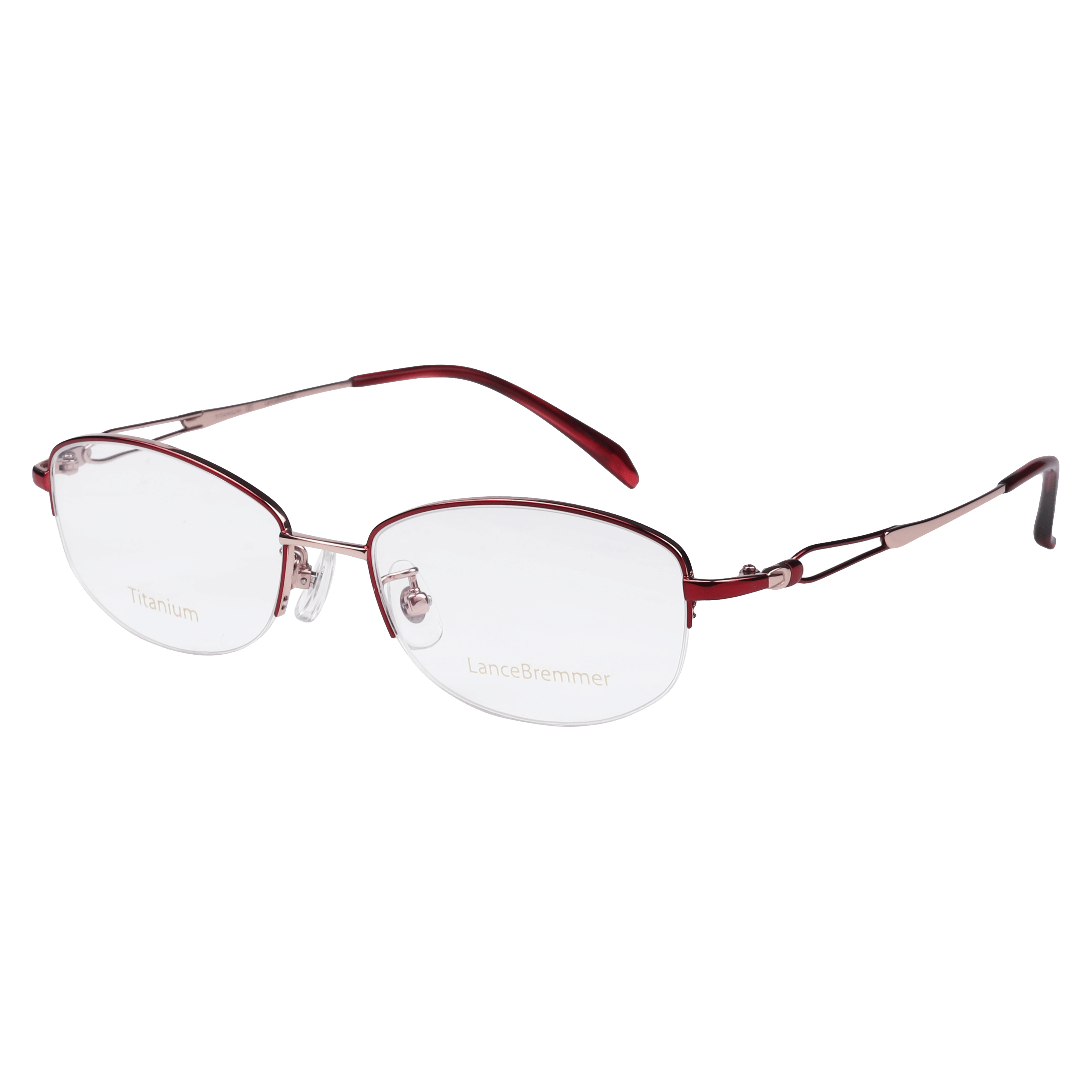 Lancebremmer H0693 Frame Red Female Supra Titanium — Red frame