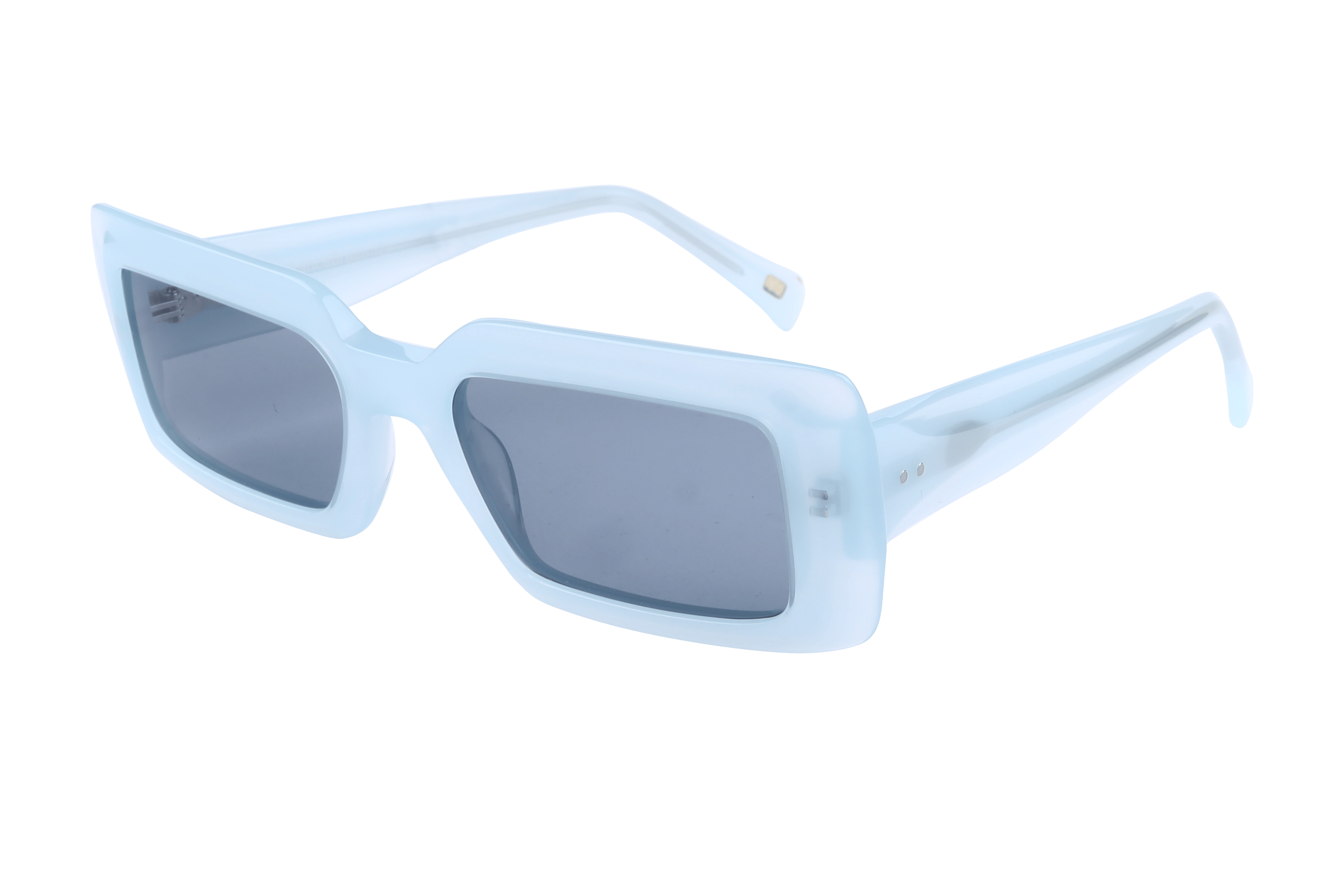 Lancebremmer AT8477 Sunglass Blue Unisex Full Shell Sunglass — Blue frame — alternate view