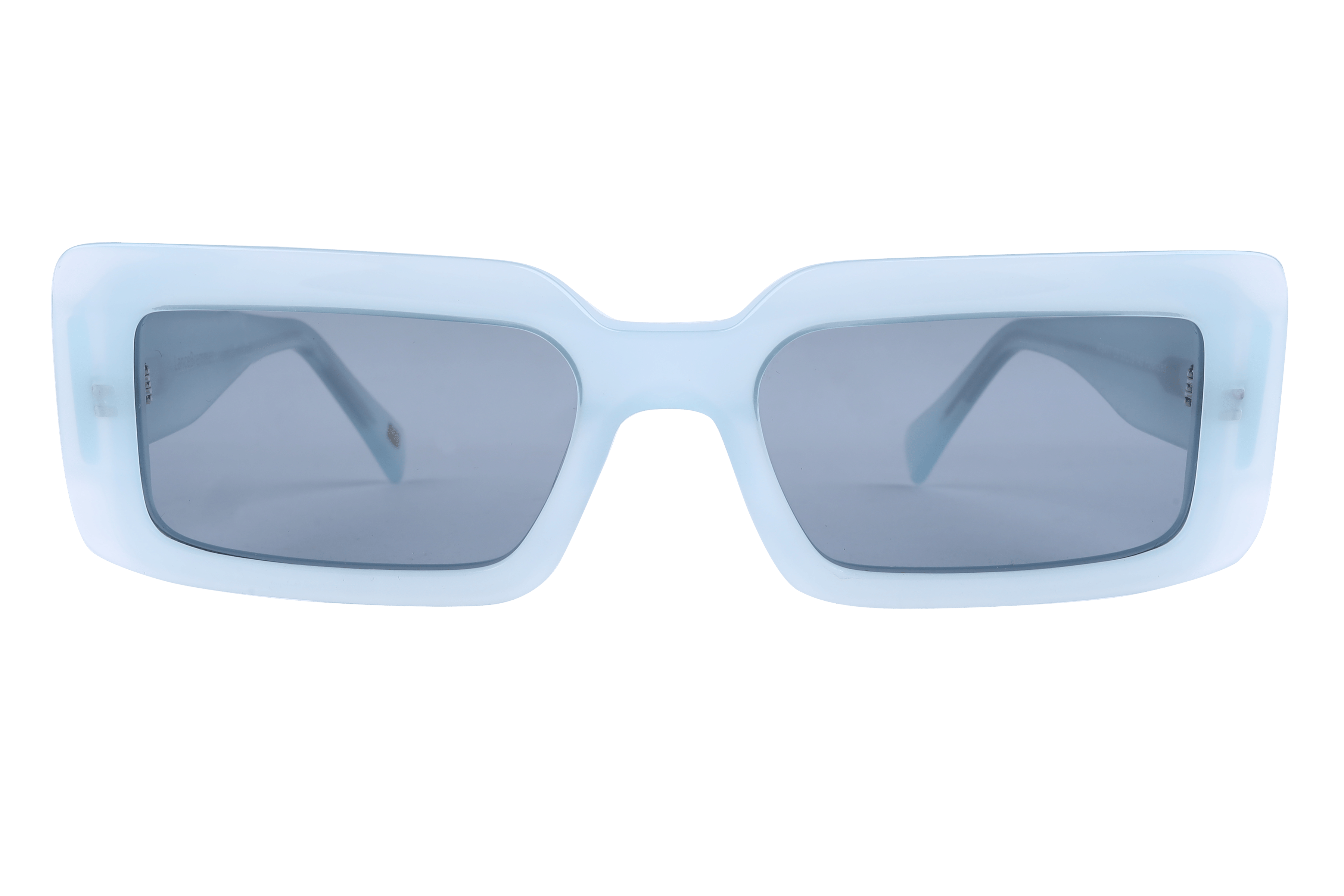 Lancebremmer AT8477 Sunglass Blue Unisex Full Shell Sunglass — Blue frame