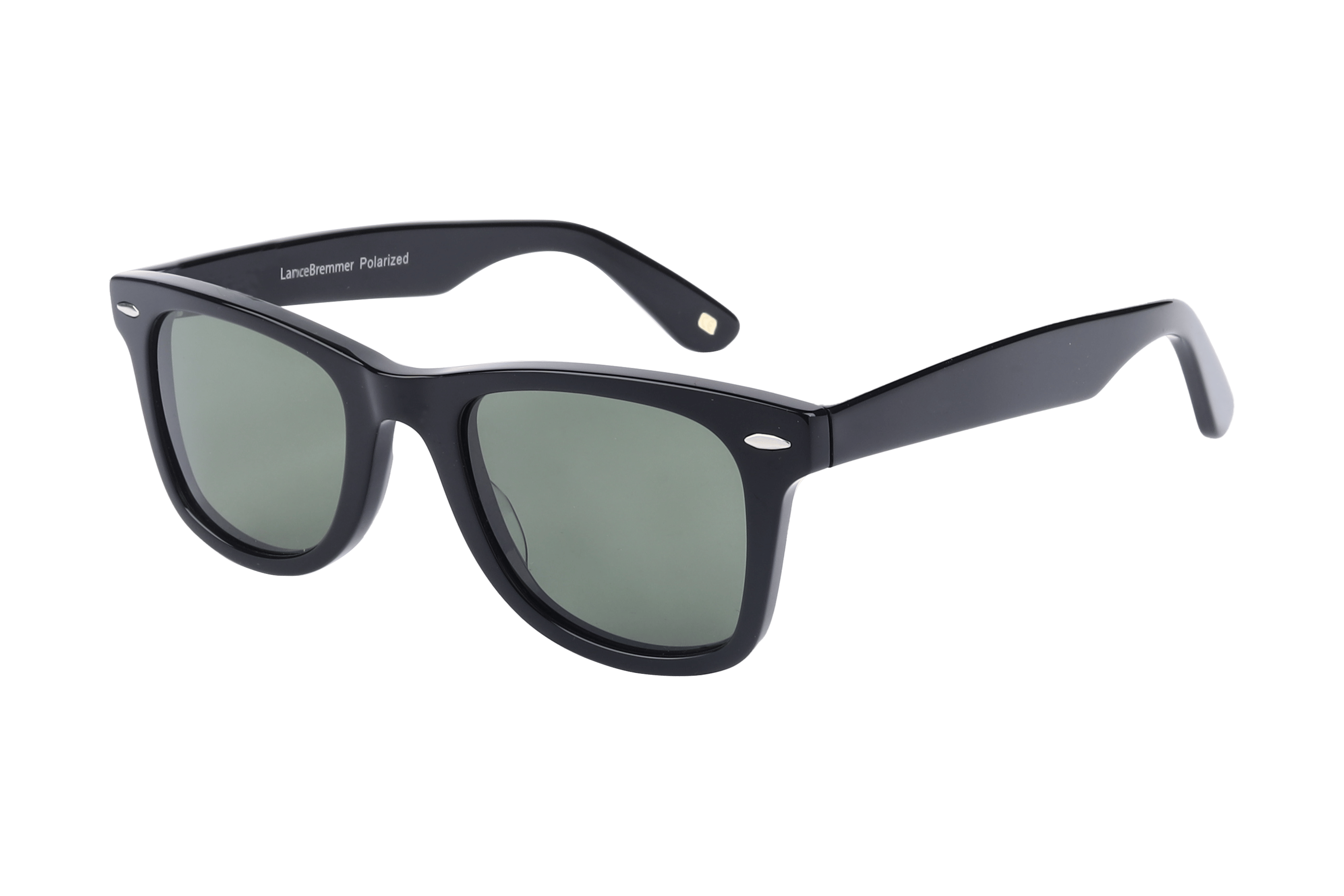Lancebremmer SAT8536 Sunglass Black Male Full Shell — Black frame