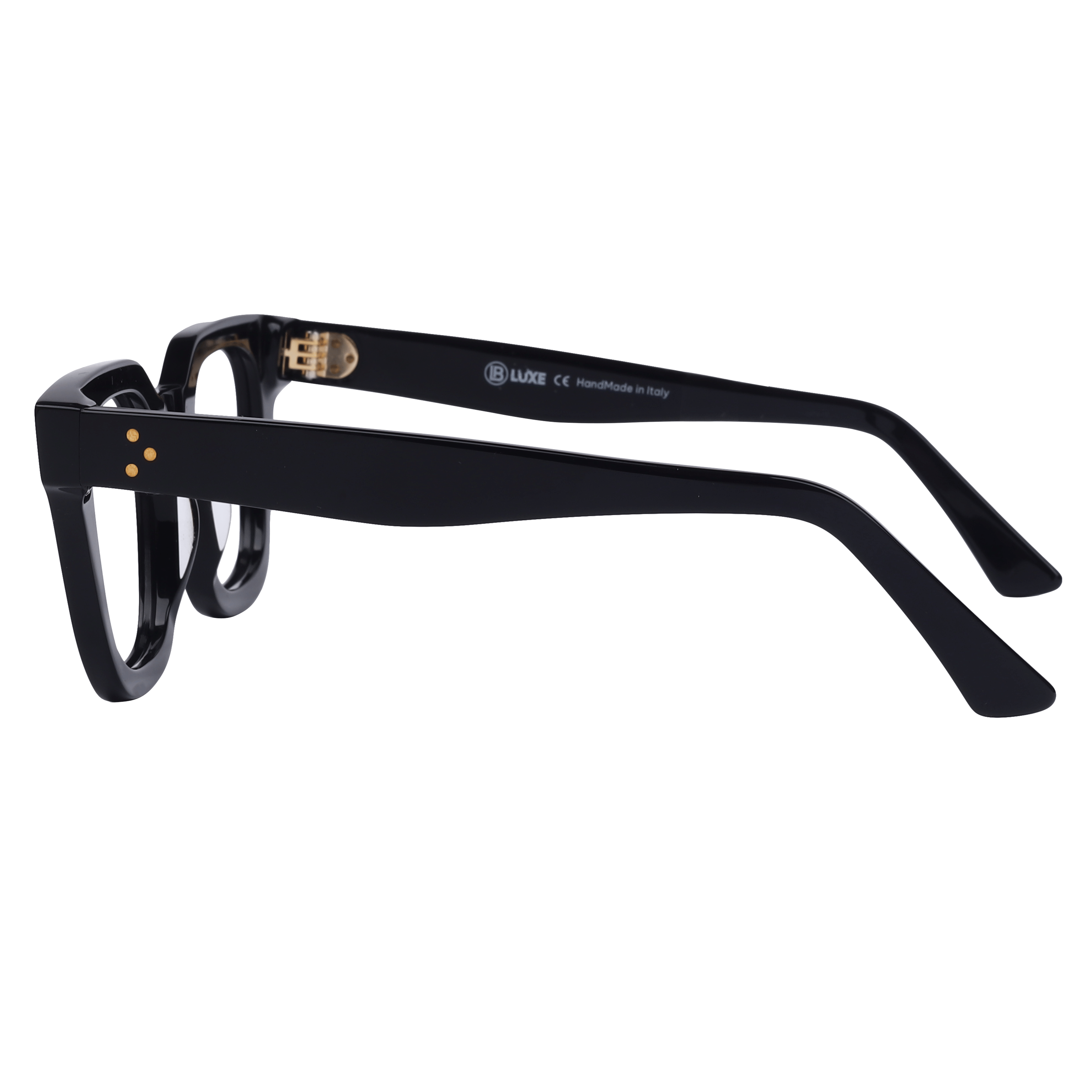 Lb Luxe WV221 Frame Black Male Full Shell Frame — Black frame — view 3