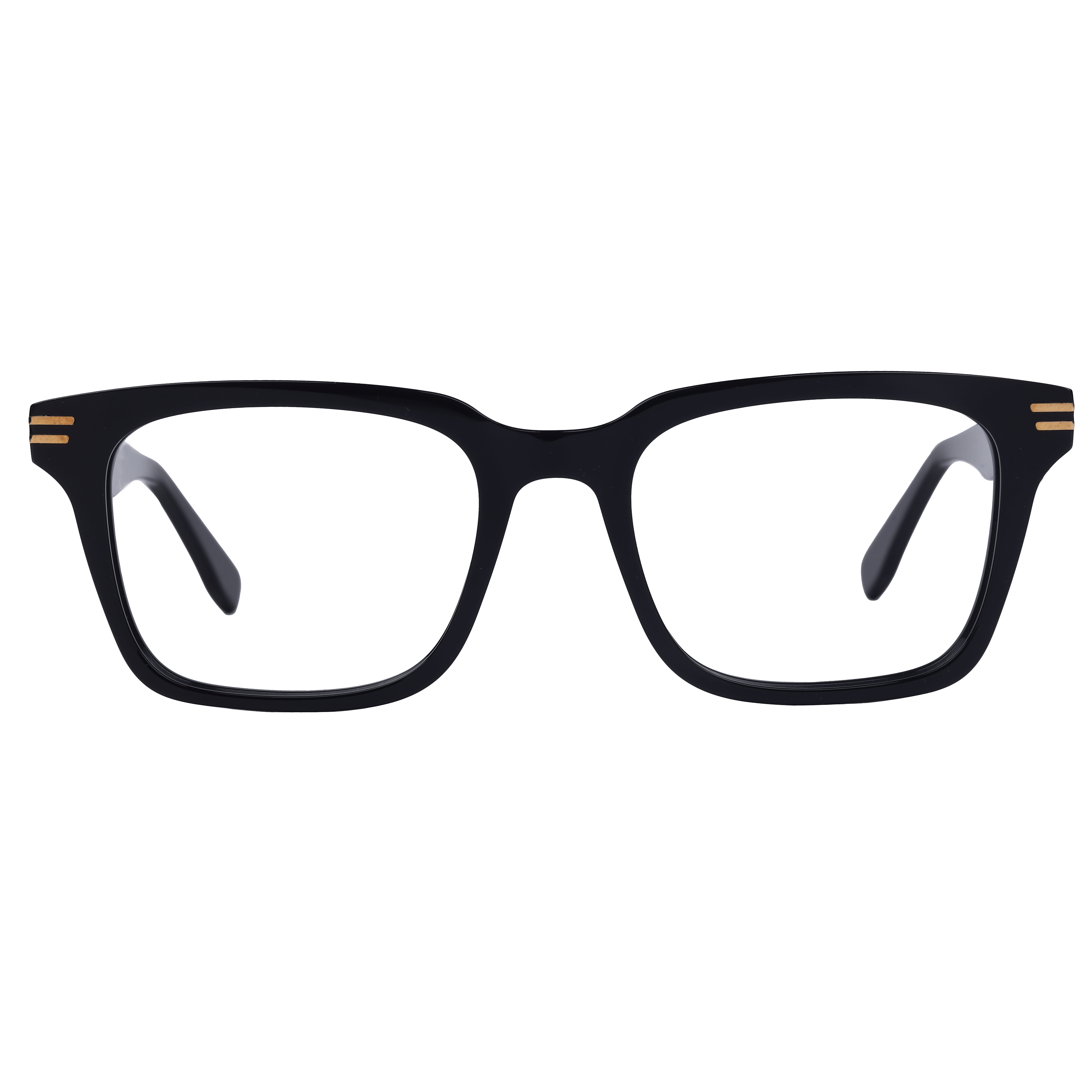 Lb Luxe WV258 Frame Black Male Full Shell Frame — Black frame — view 2