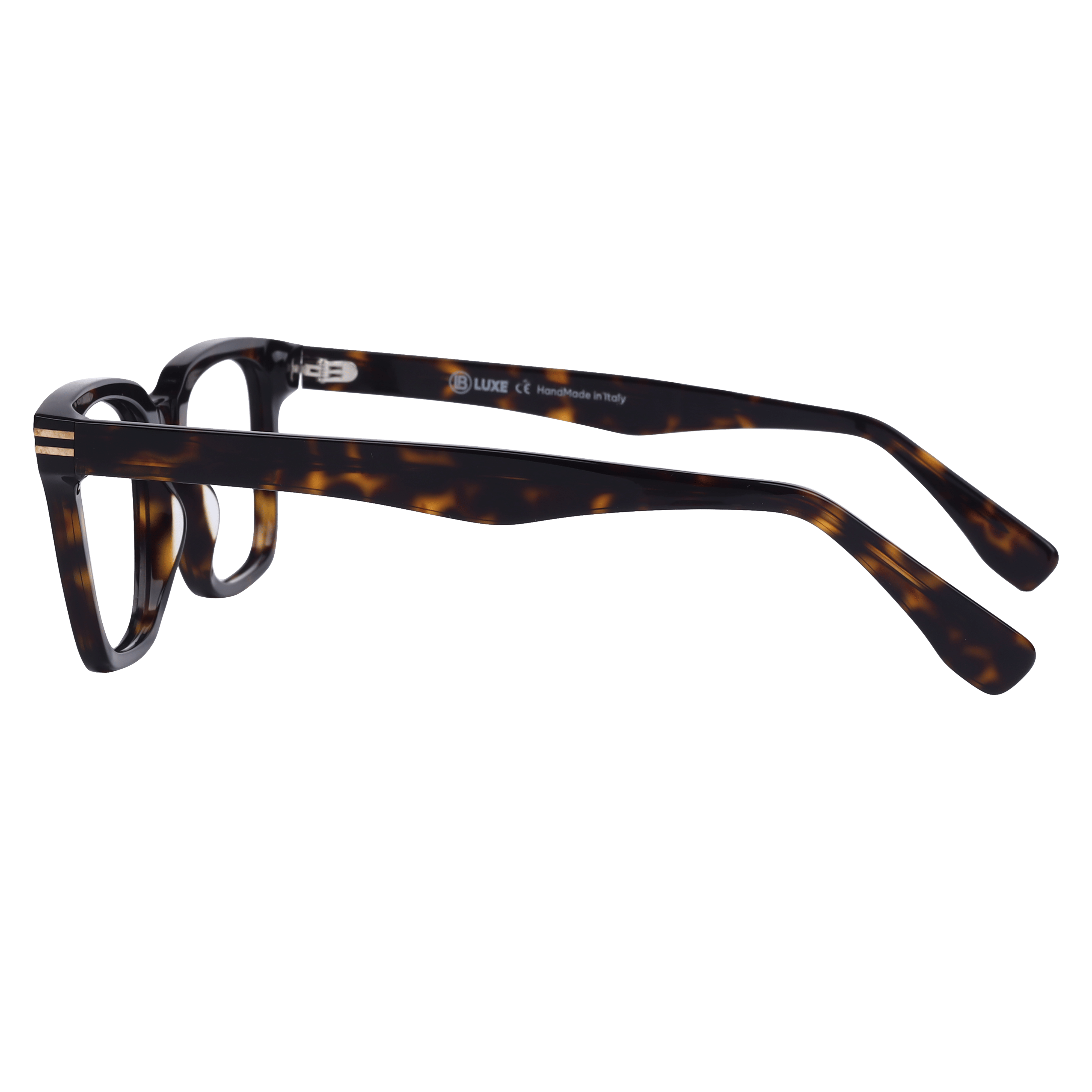 Lb Luxe WV258 Frame Havana Male Full Shell Frame — Havana frame — view 3