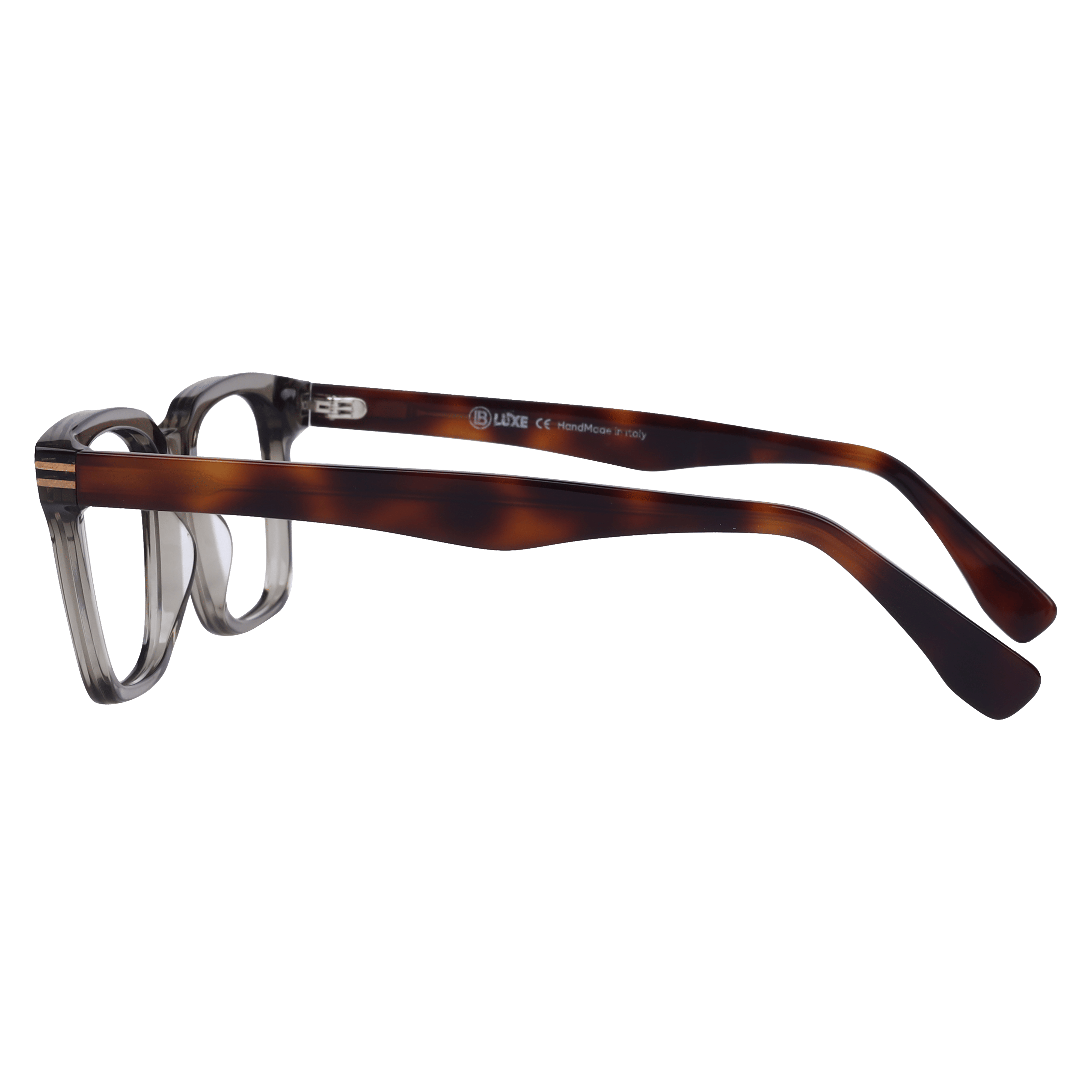 Lb Luxe WV258 Frame Olive Male Full Shell Frame — Olive frame — view 3