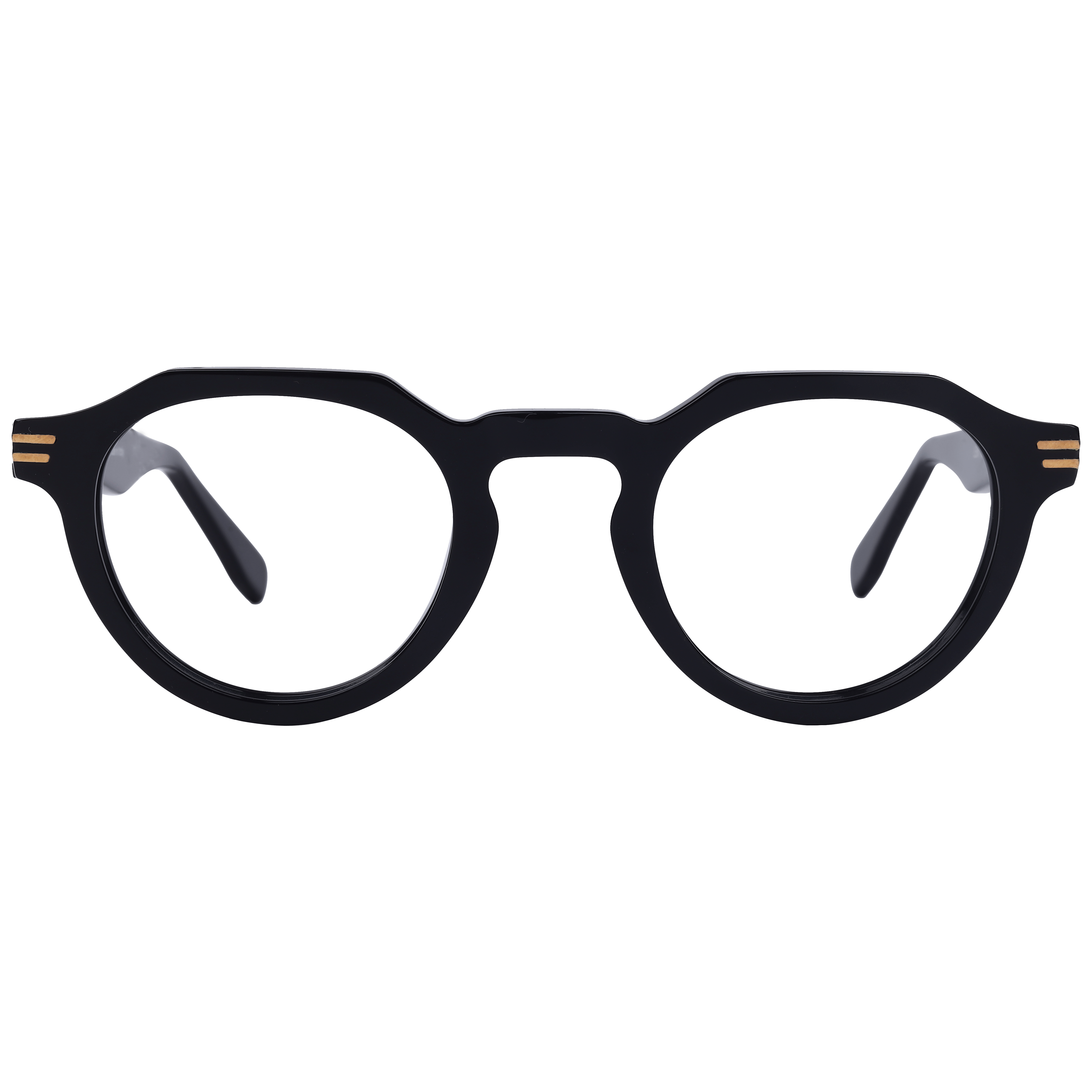 Lb Luxe WV257 Frame Black Unisex Full Shell Frame — Black frame