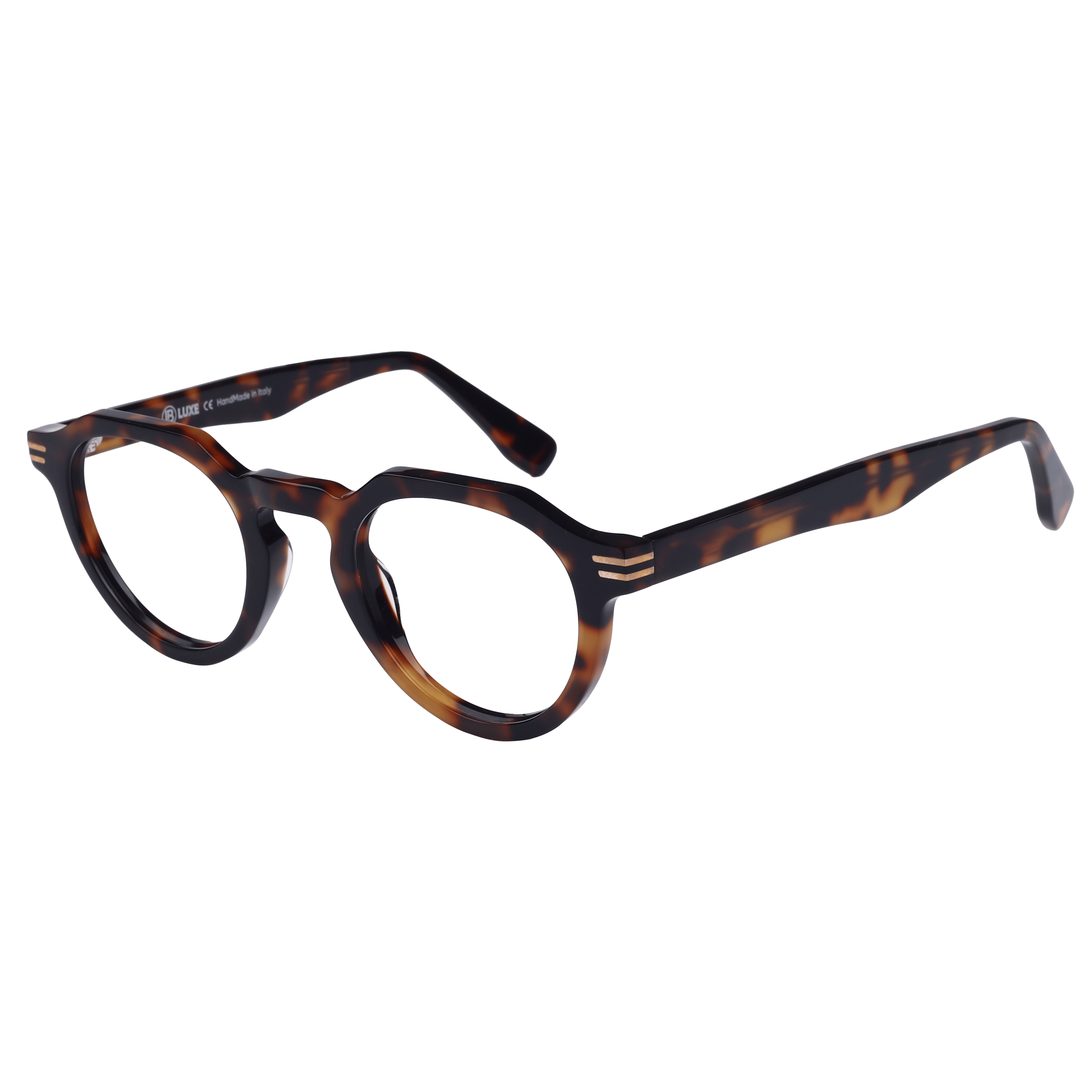 Lb Luxe WV257 Frame Havana Unisex Full Shell Frame — Havana frame — alternate view