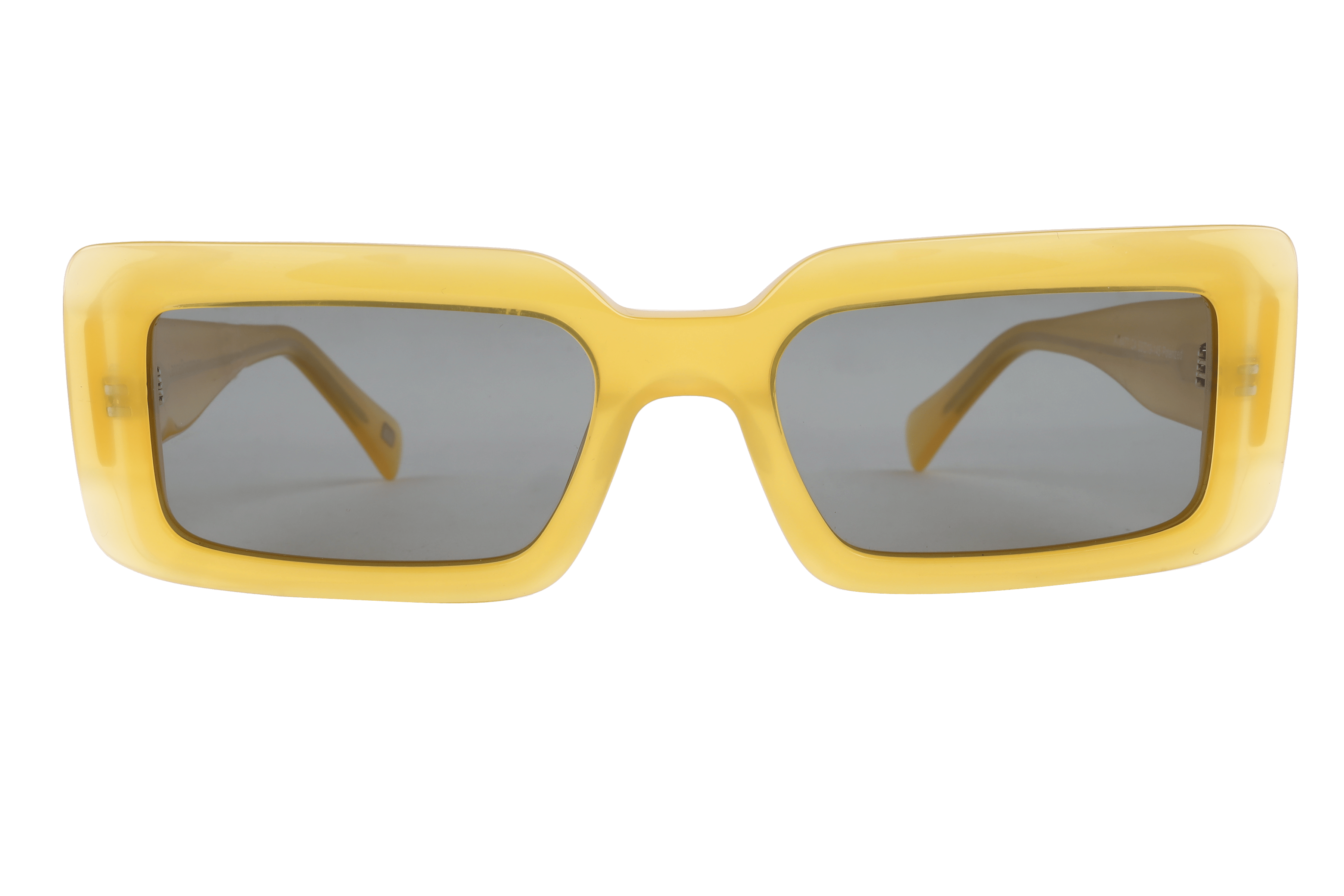 Lancebremmer AT8477 Sunglass Yellow Unisex Full Shell Sunglass — Yellow frame