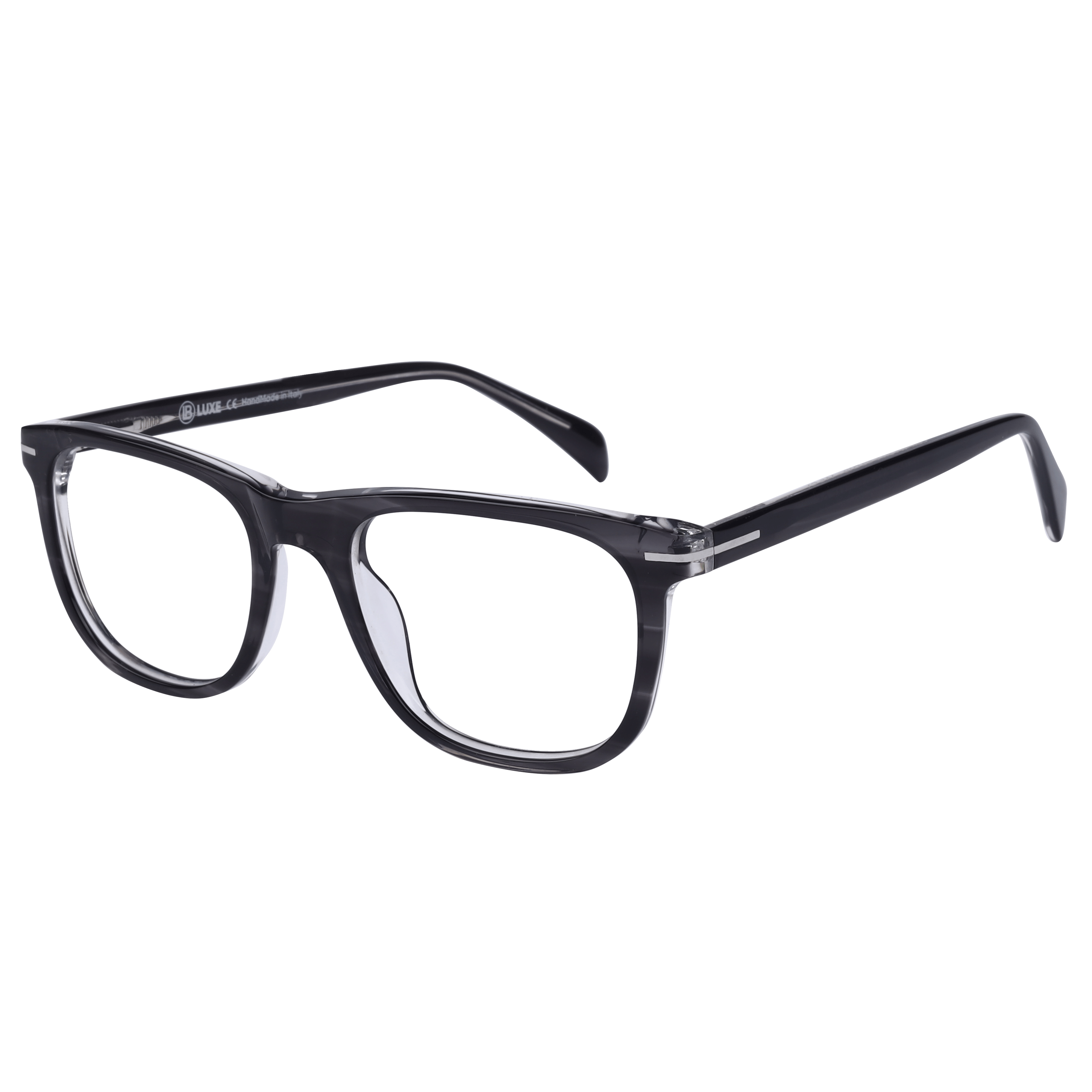 Lb Luxe WV217 Frame Black Male Full Shell Frame — Black frame — alternate view