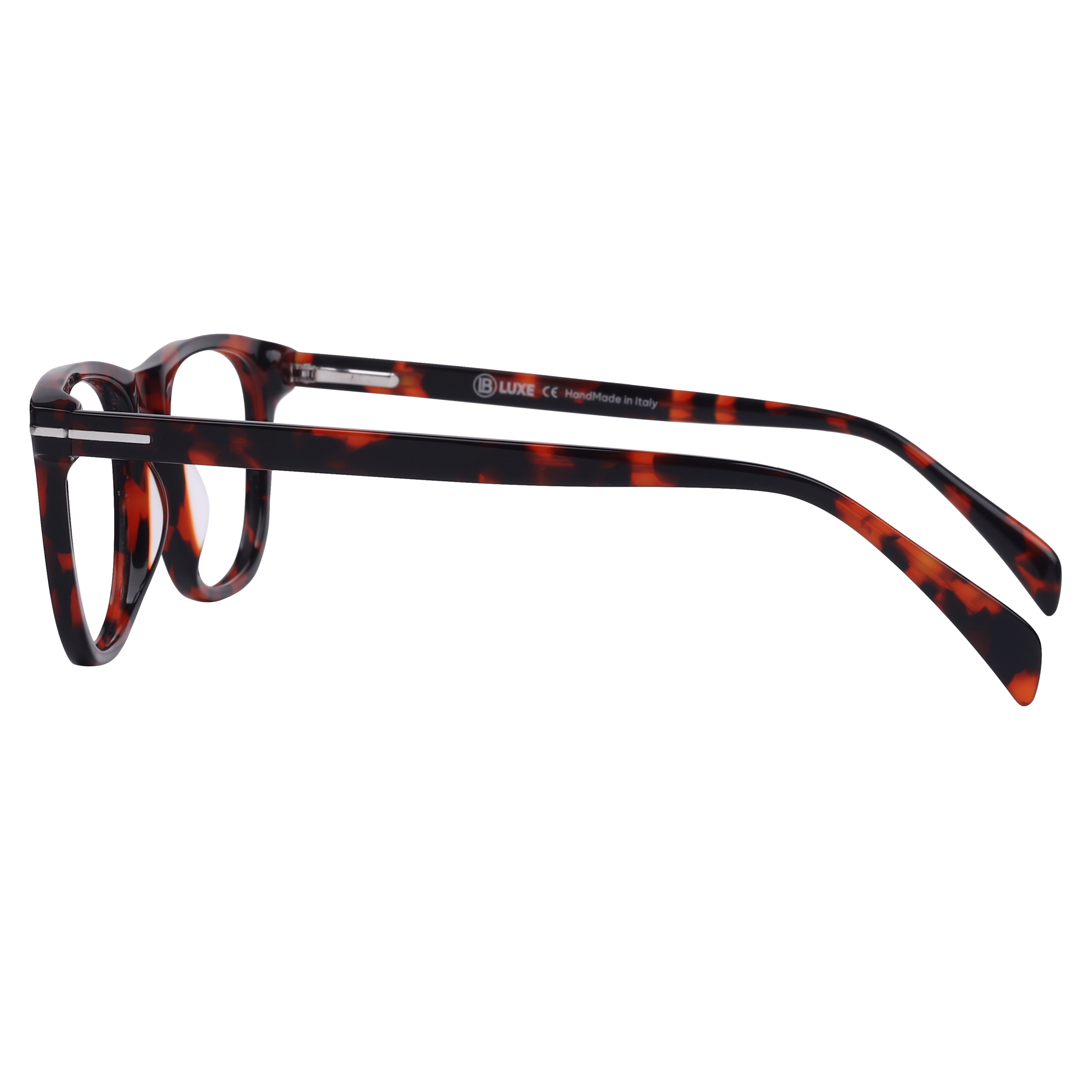 Lb Luxe WV217 Frame Havana Male Full Shell Frame — Havana frame — view 3