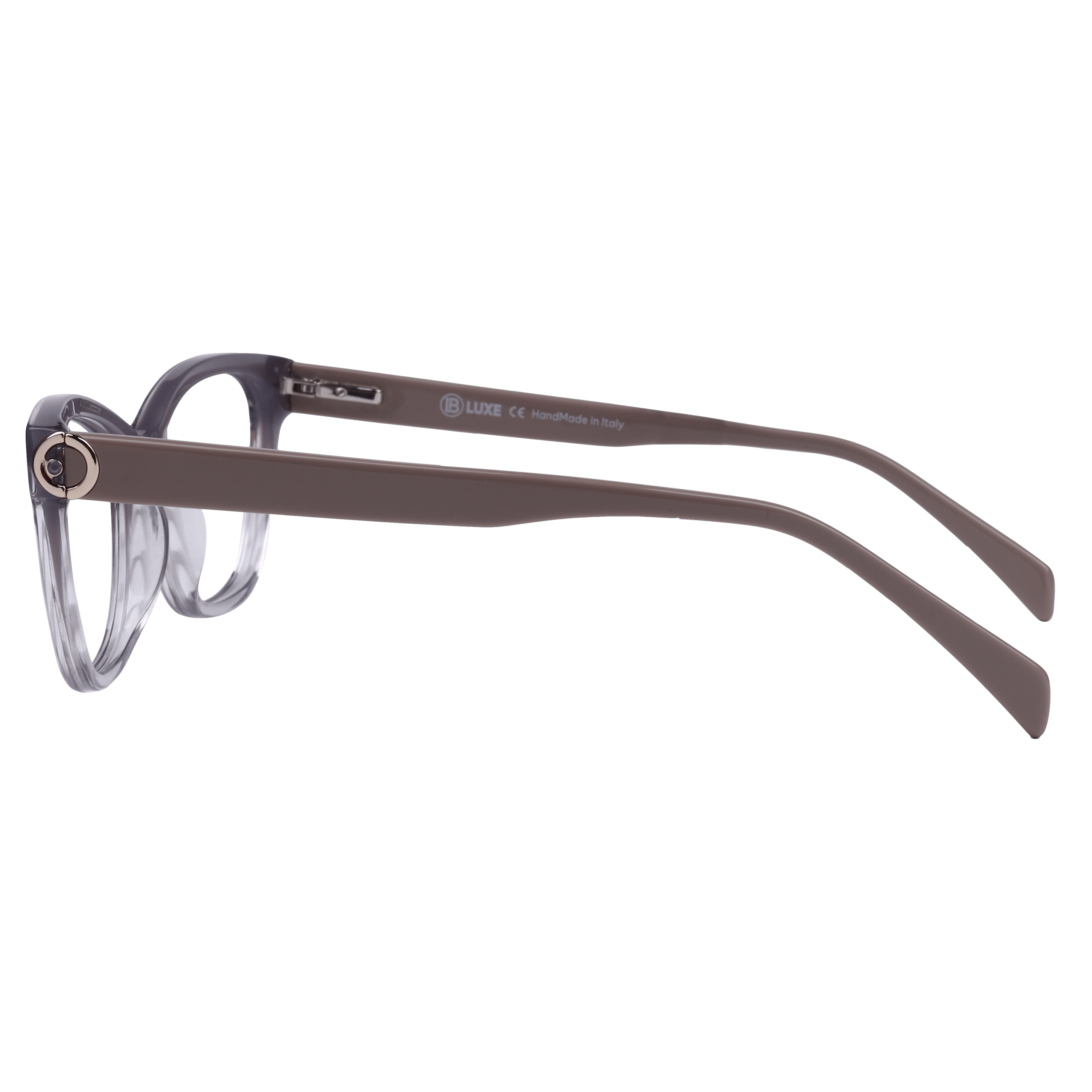 Lb Luxe AM190 Frame Violet Female Full Shell Frame — Violet frame — view 3