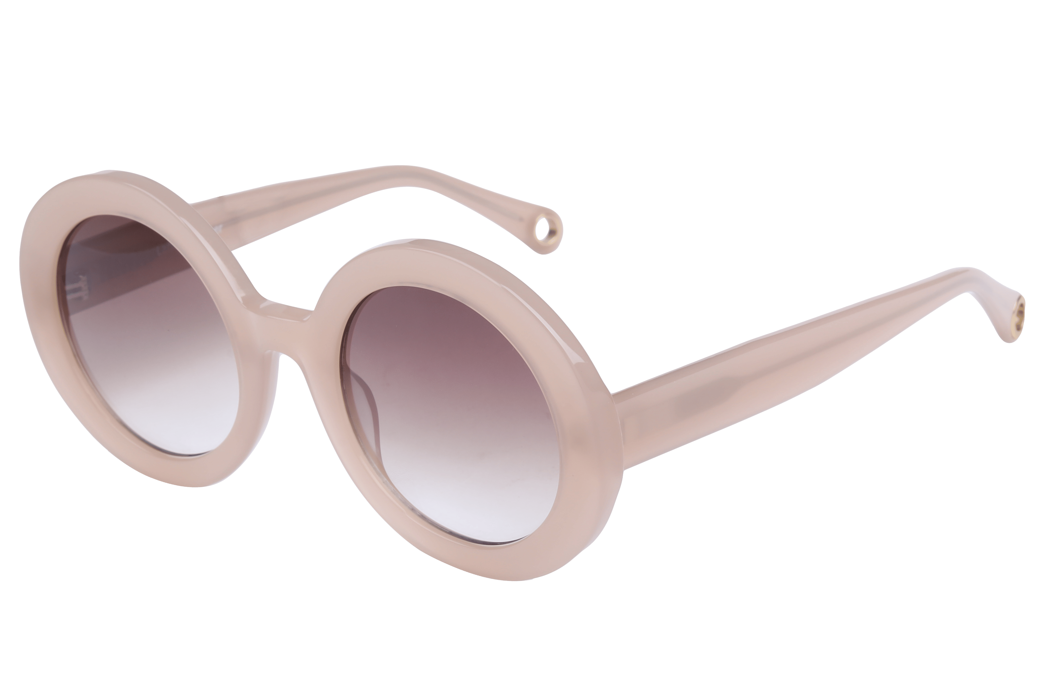 Lancebremmer AT8636 Sunglass Beige Female Full Shell — Beige frame