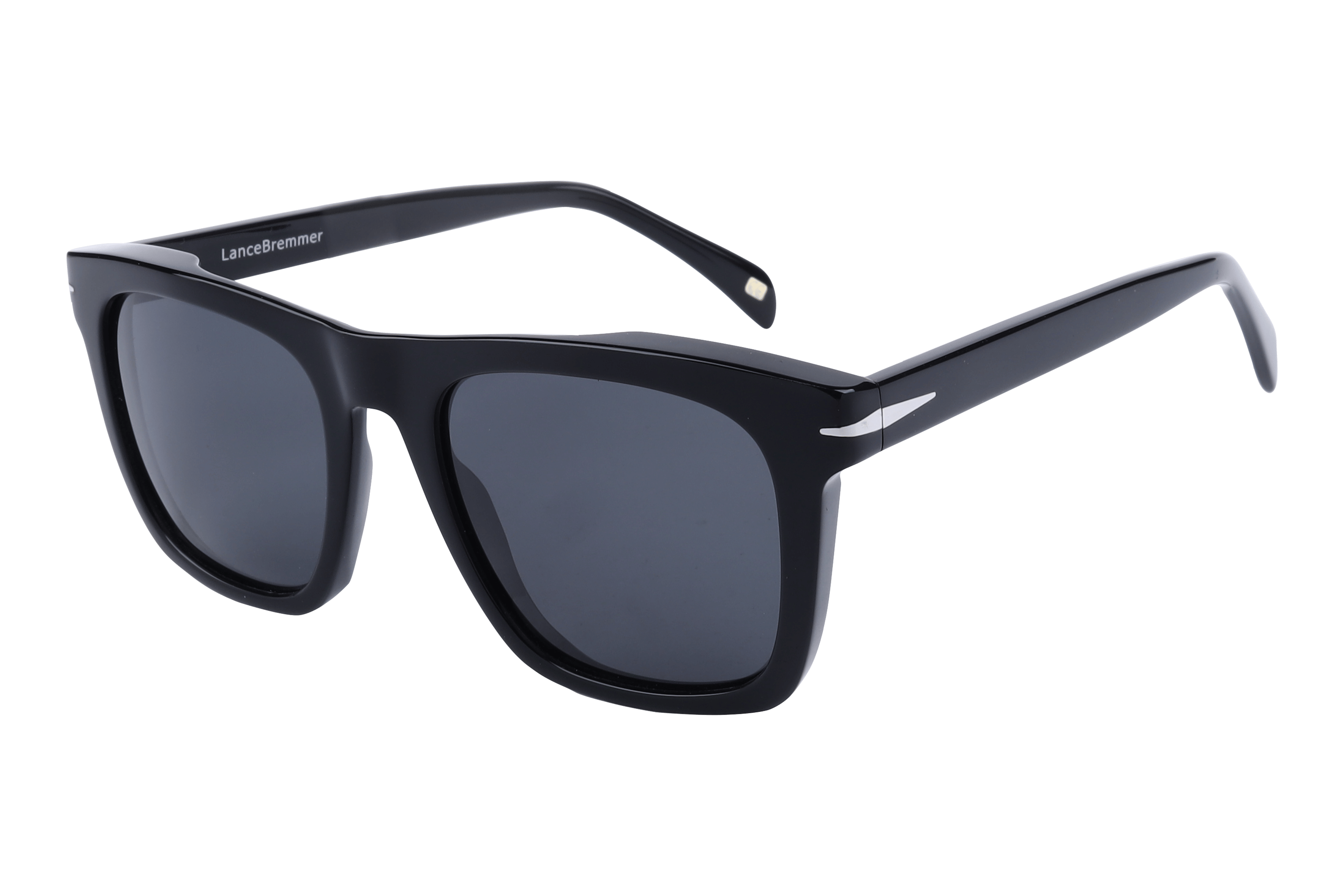 Lancebremmer AT8470 Sunglass Black Male Full Shell — Black frame