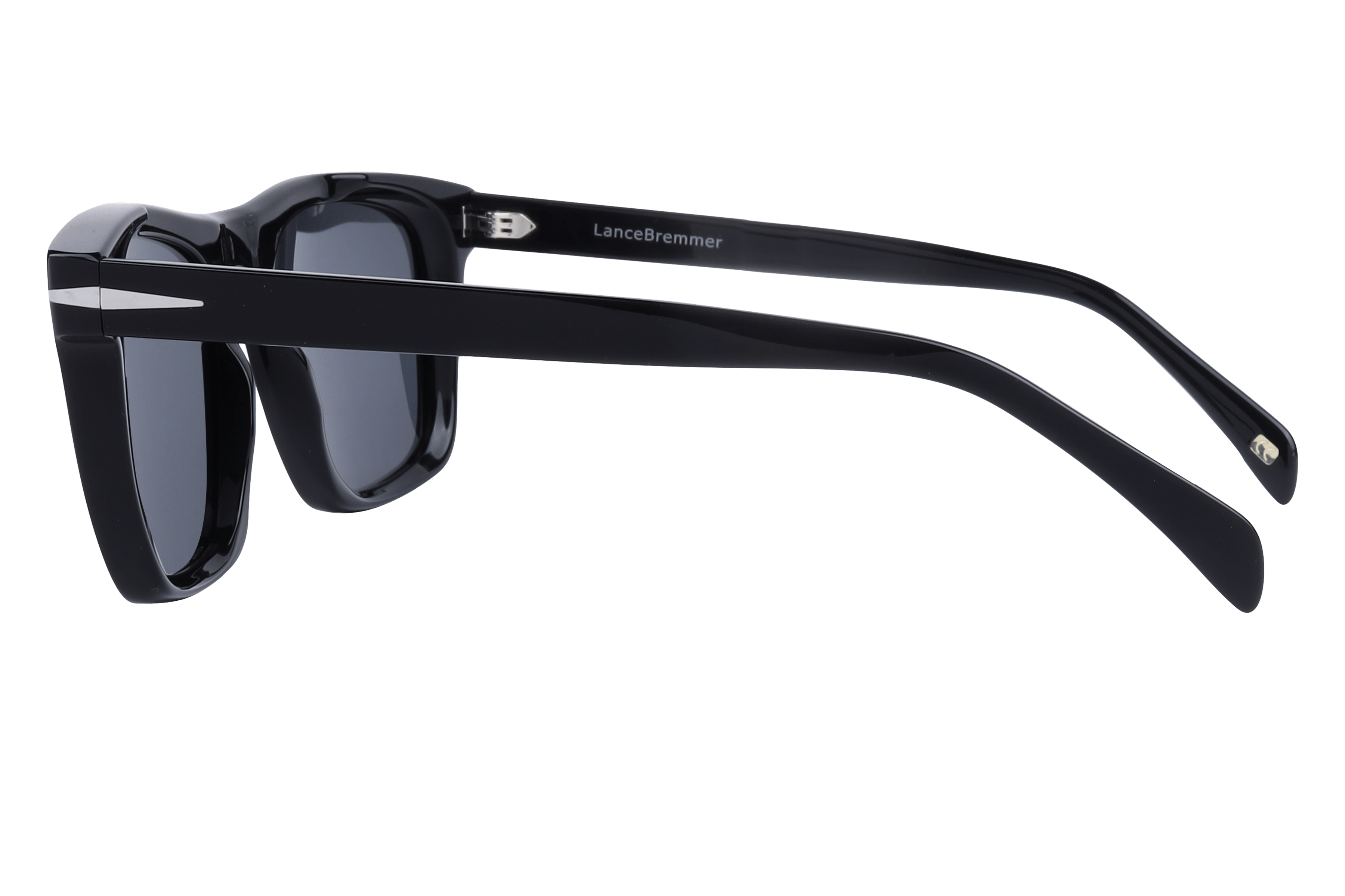 Lancebremmer AT8470 Sunglass Black Male Full Shell Sunglass — Black frame — view 3