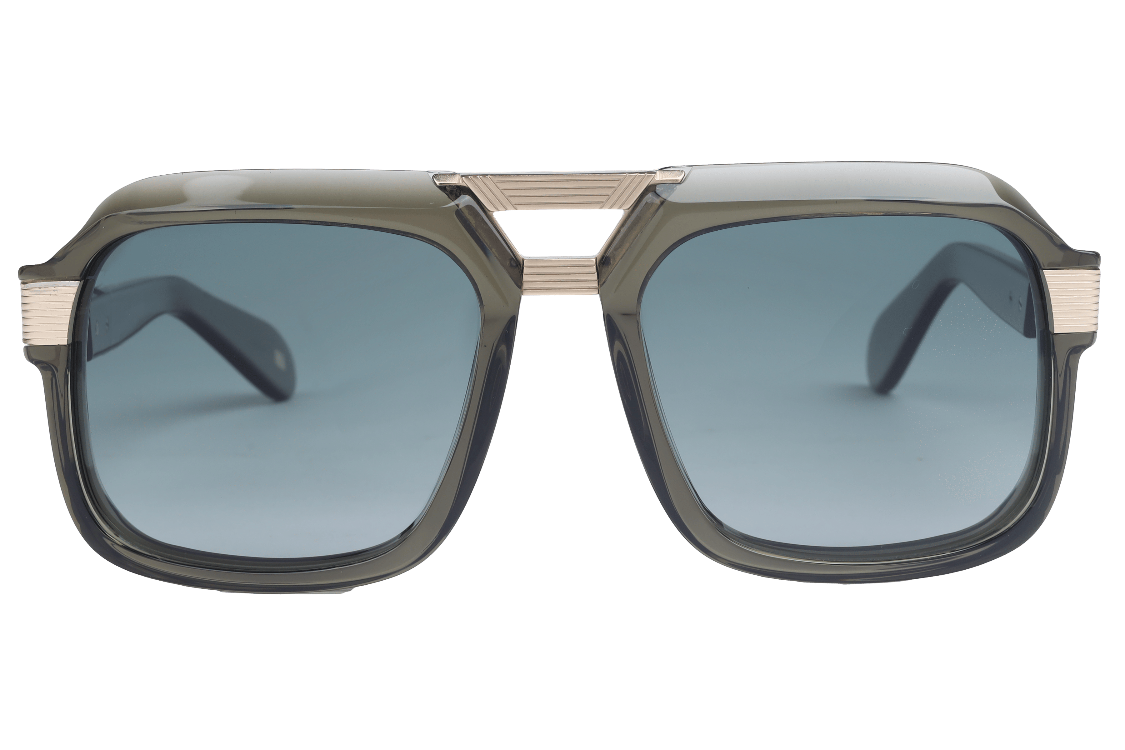 Lancebremmer AT8597 Sunglass Olive Male Full Shell with Meta Sunglass — view 2