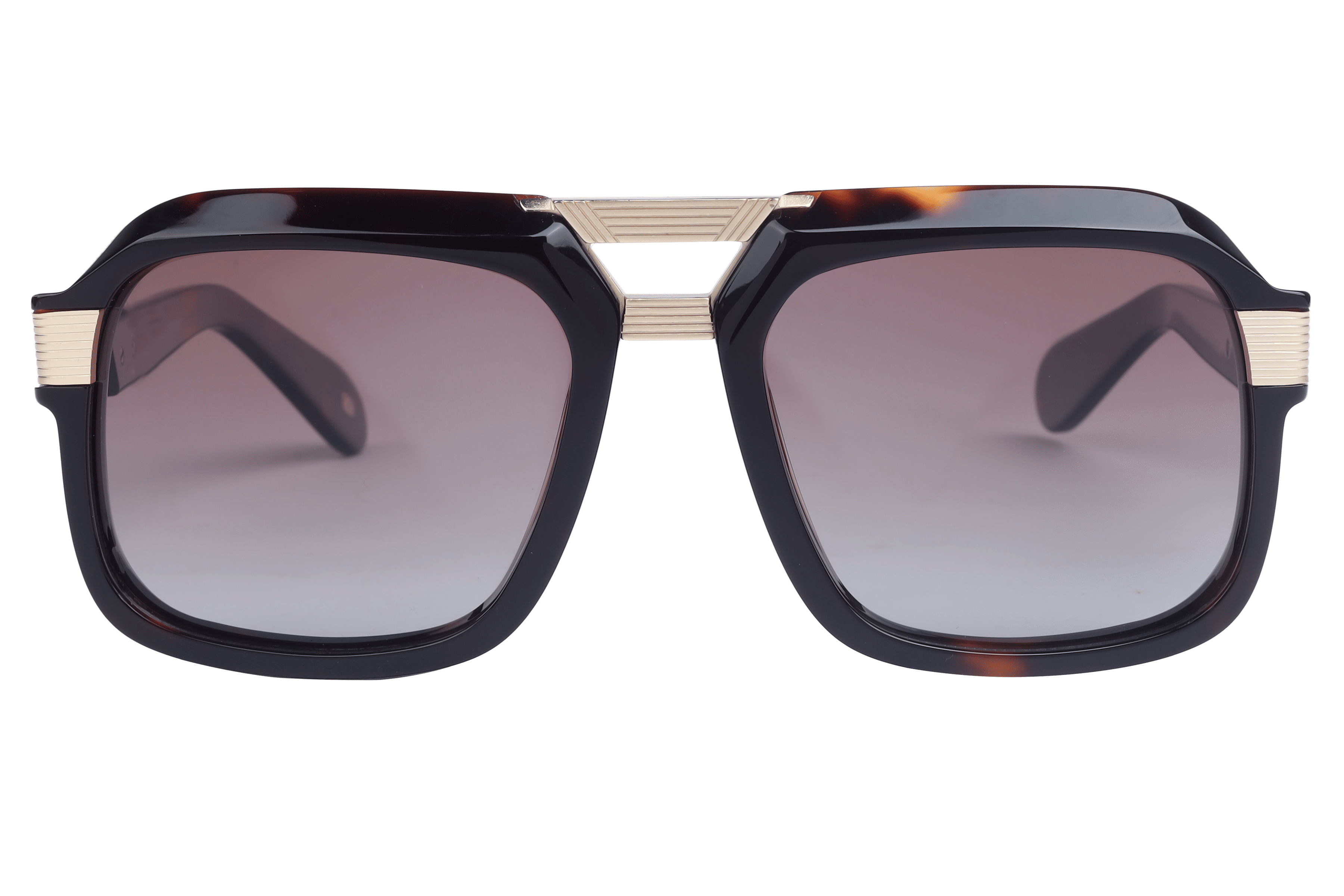 Lancebremmer AT8597 Sunglass Havana Male Full Shell with Met Sunglass — Havana frame — view 2