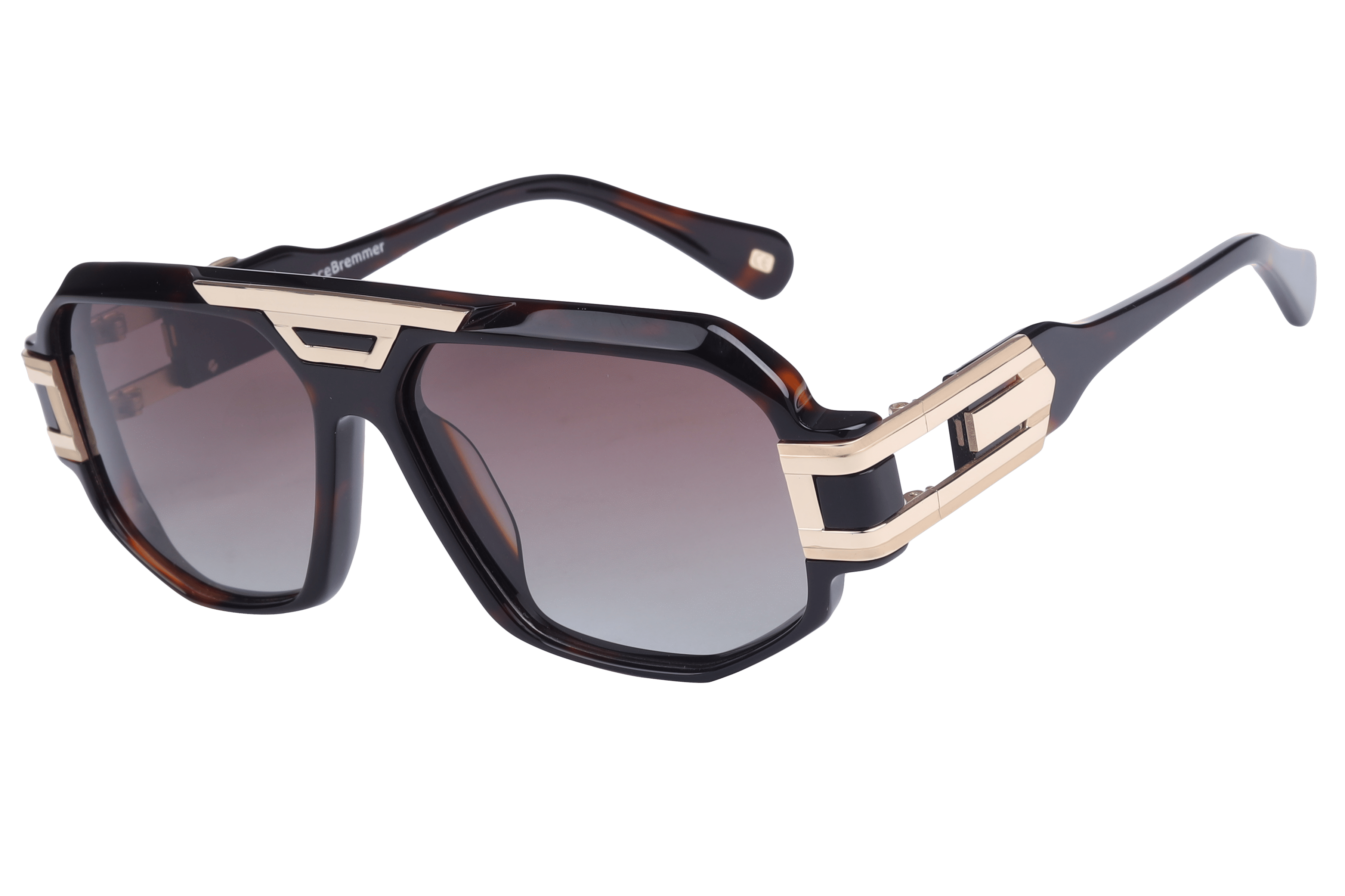 Lancebremmer AT8596 Sunglass Havana Male Full Shell with Met — Havana frame