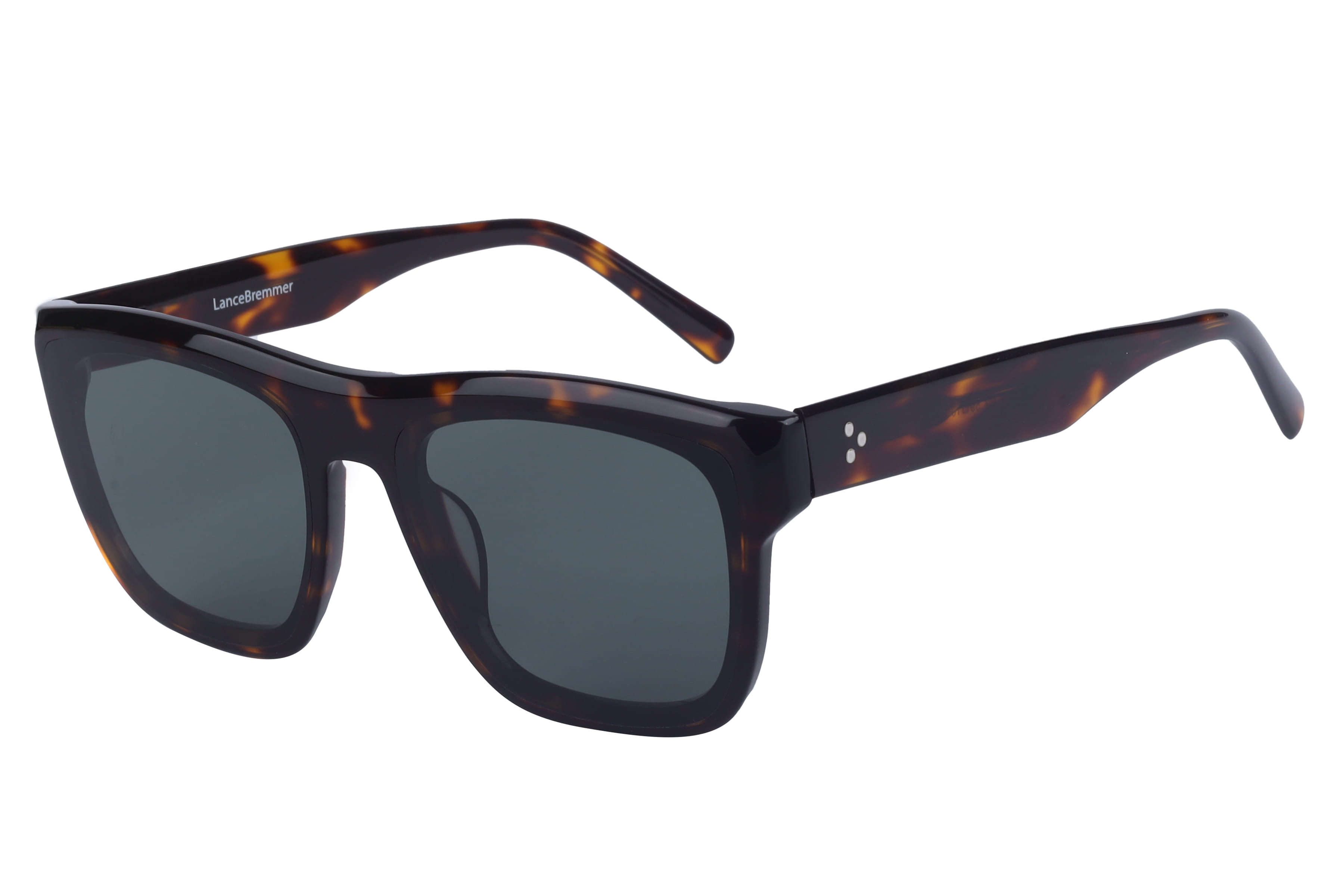 Lancebremmer AT8328 Sunglass Havana Male Full Shell Sunglass — Havana frame — view 1