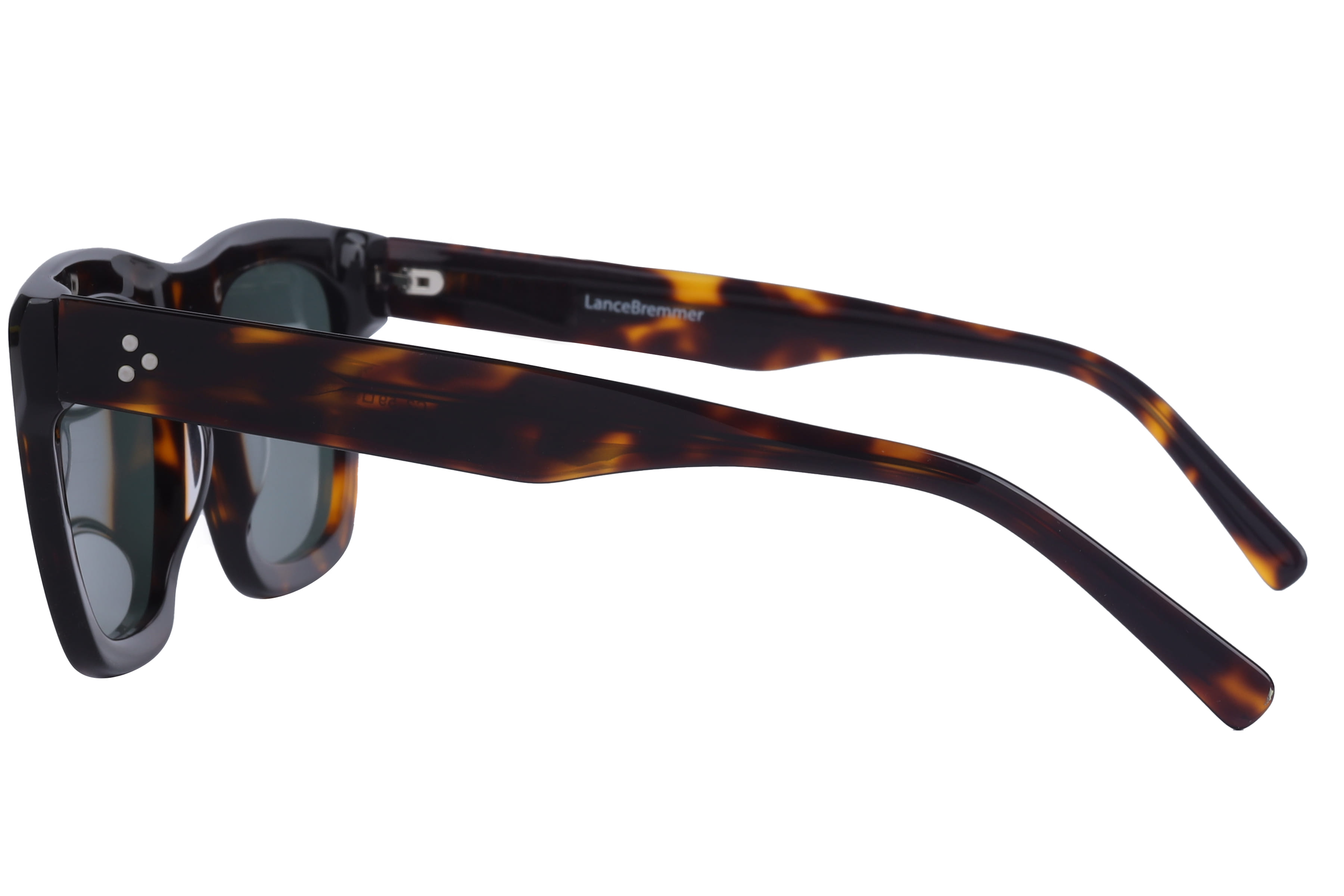 Lancebremmer AT8328 Sunglass Havana Male Full Shell Sunglass — Havana frame — view 3