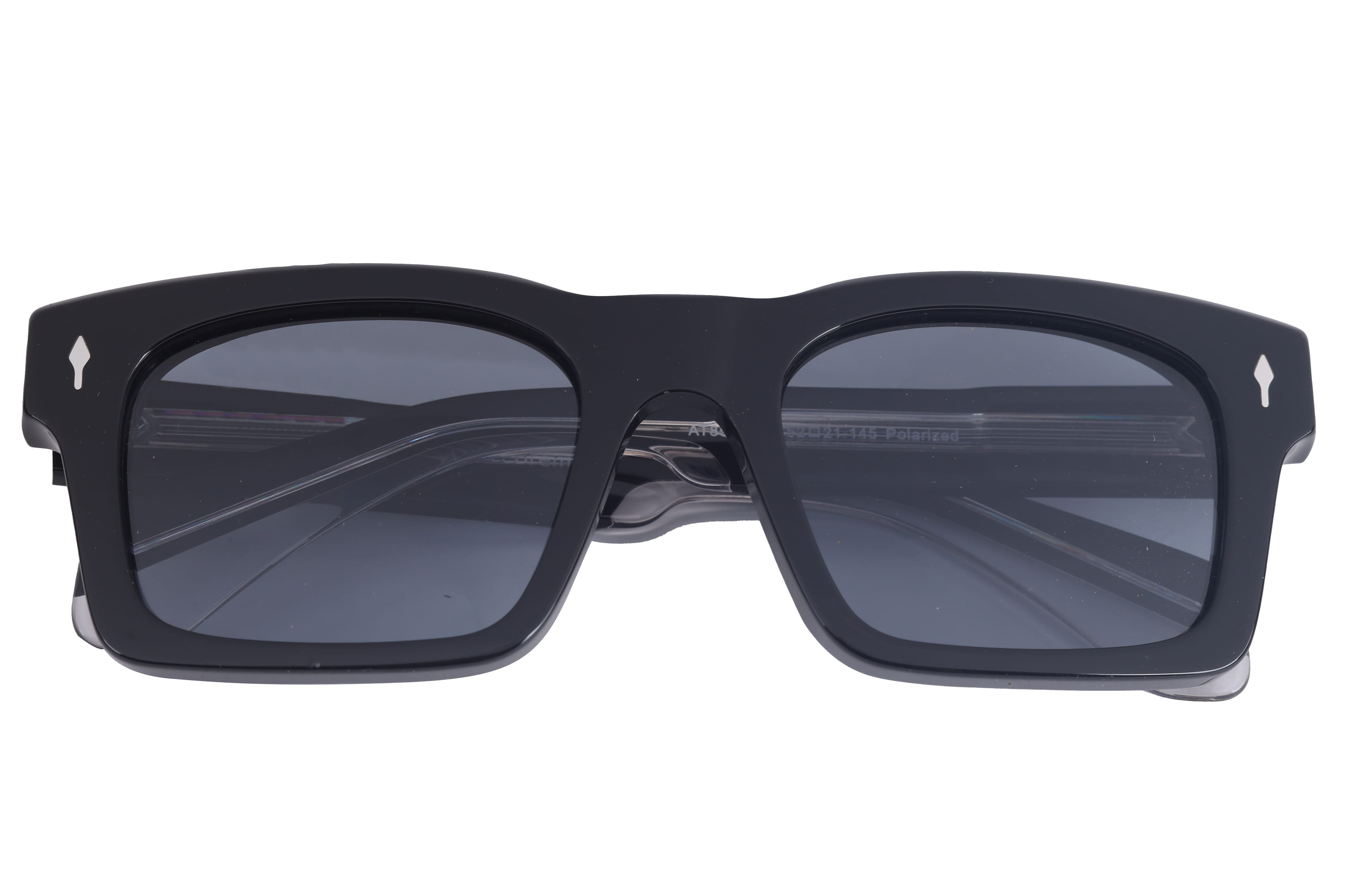 Lancebremmer AT8577 Sunglass Black Male Full Shell Sunglass — Black frame — view 3
