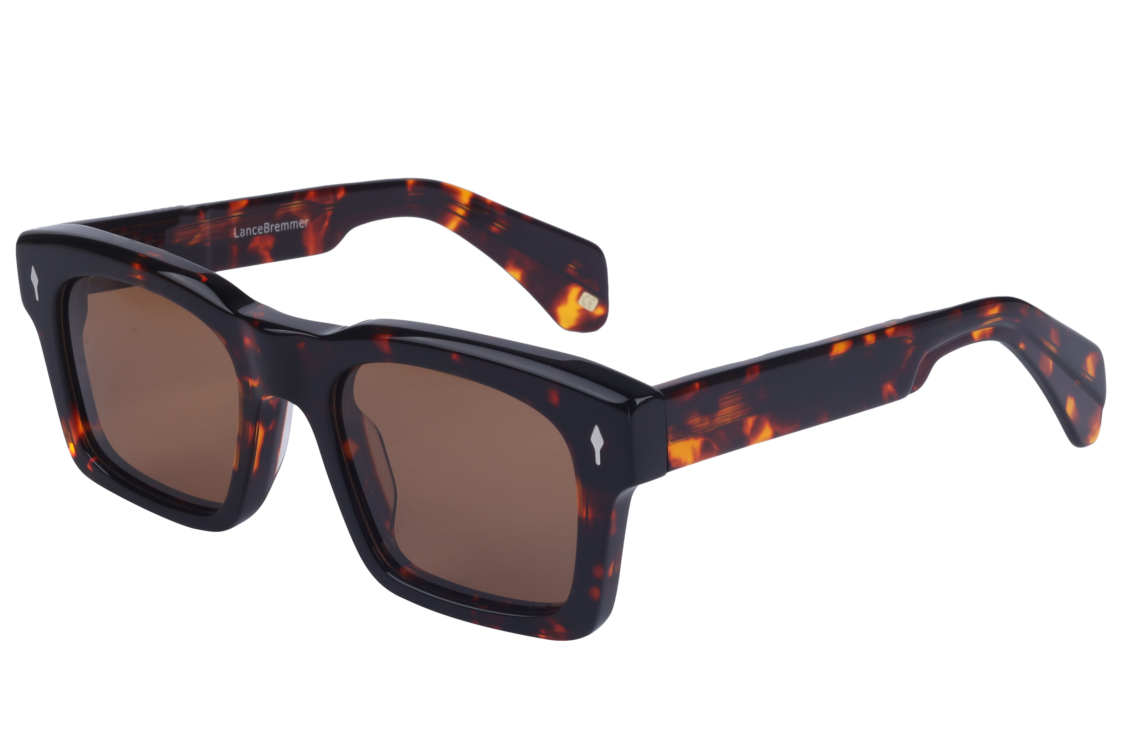 Lancebremmer AT8577 Sunglass Havana Male Full Shell Sunglass — Havana frame — view 1