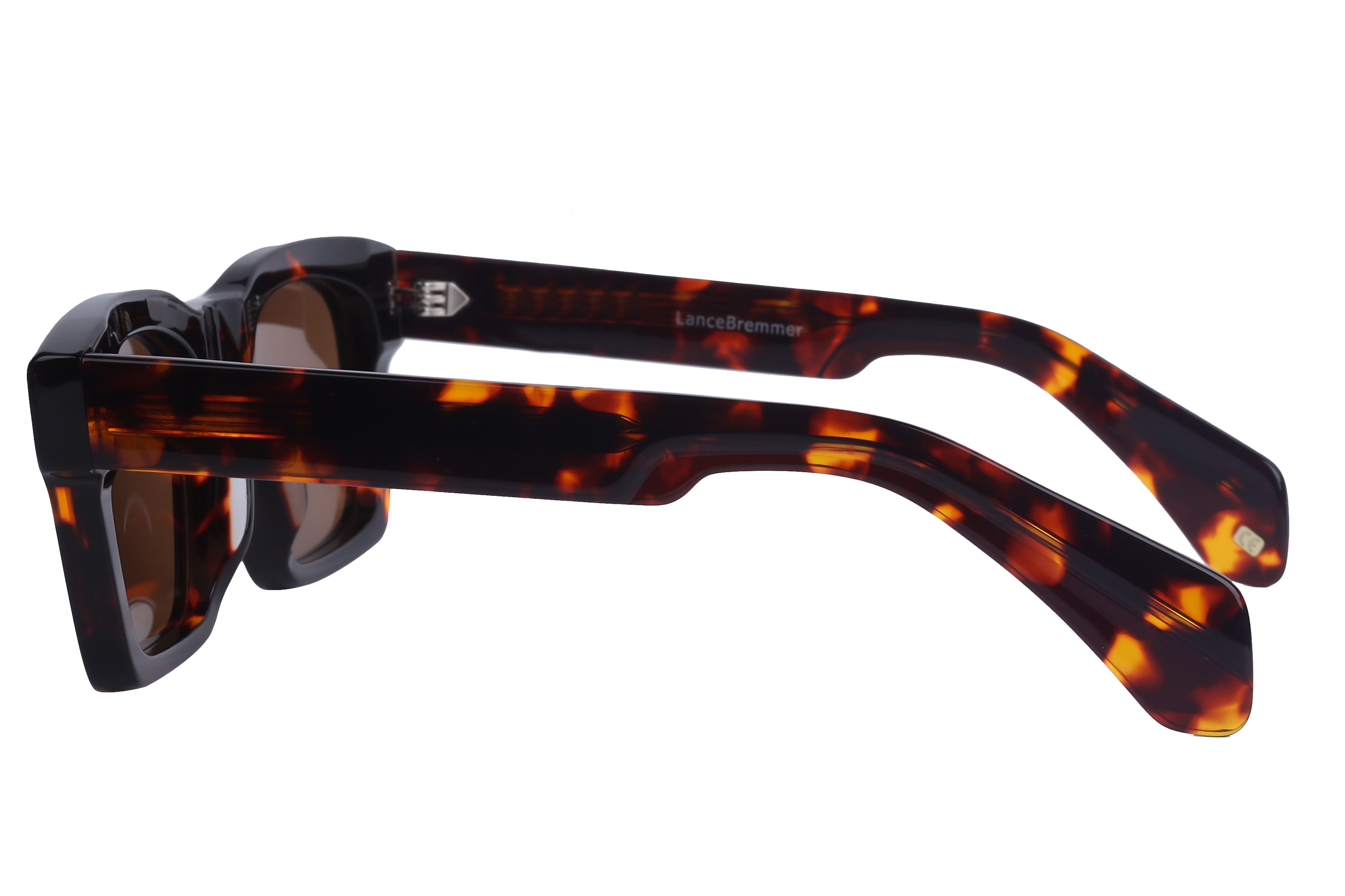 Lancebremmer AT8577 Sunglass Havana Male Full Shell Sunglass — Havana frame — view 3
