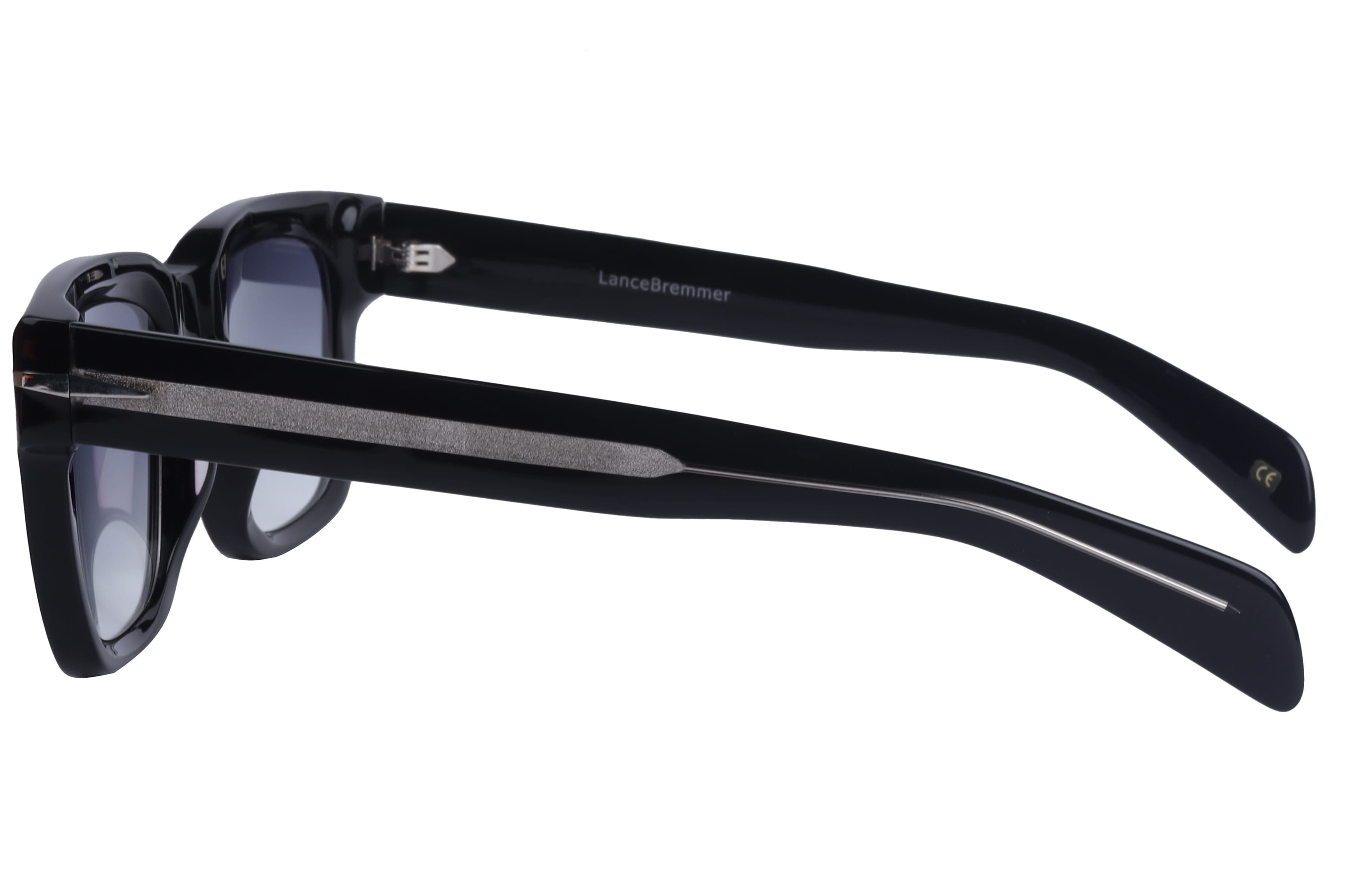 Lancebremmer AT8613 Sunglass Black Male Full Shell Sunglass — Black frame — view 3
