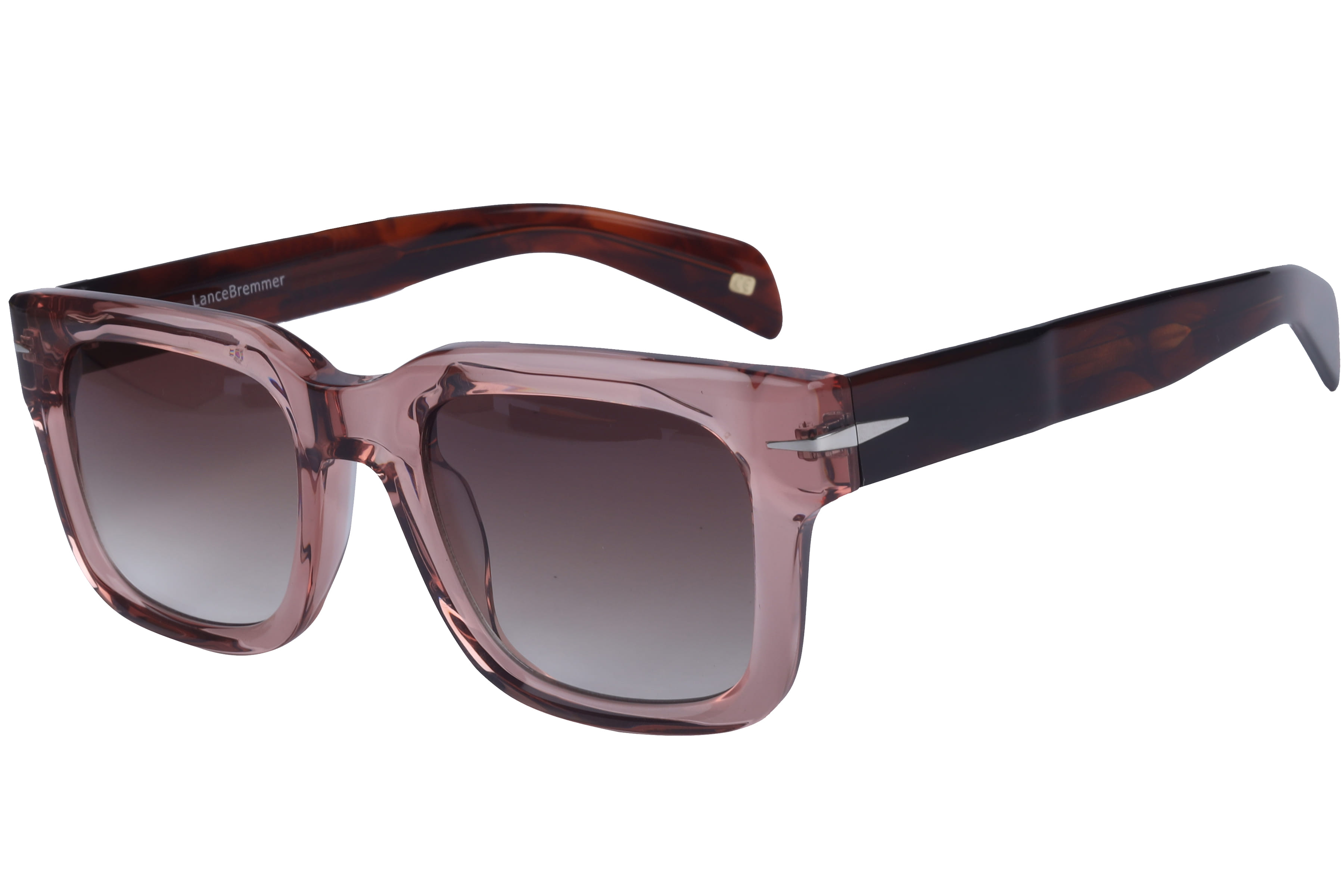Lancebremmer AT8613 Sunglass Transparent Pink Male Full Shel — Transparent Pink frame
