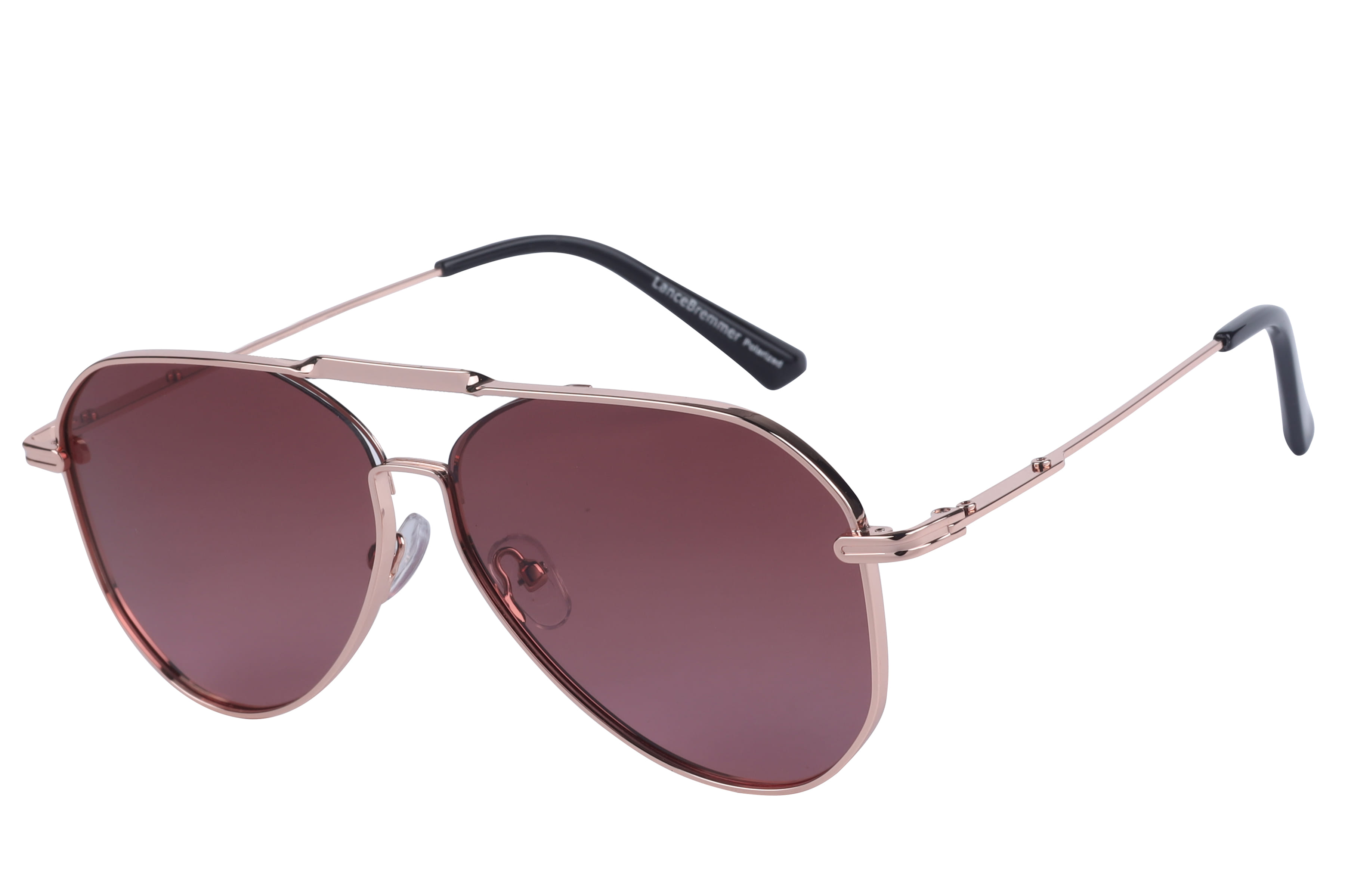 Lancebremmer JS8557 Sunglass Rose Gold Male Full Metal Sunglass — Rose Gold frame — view 1