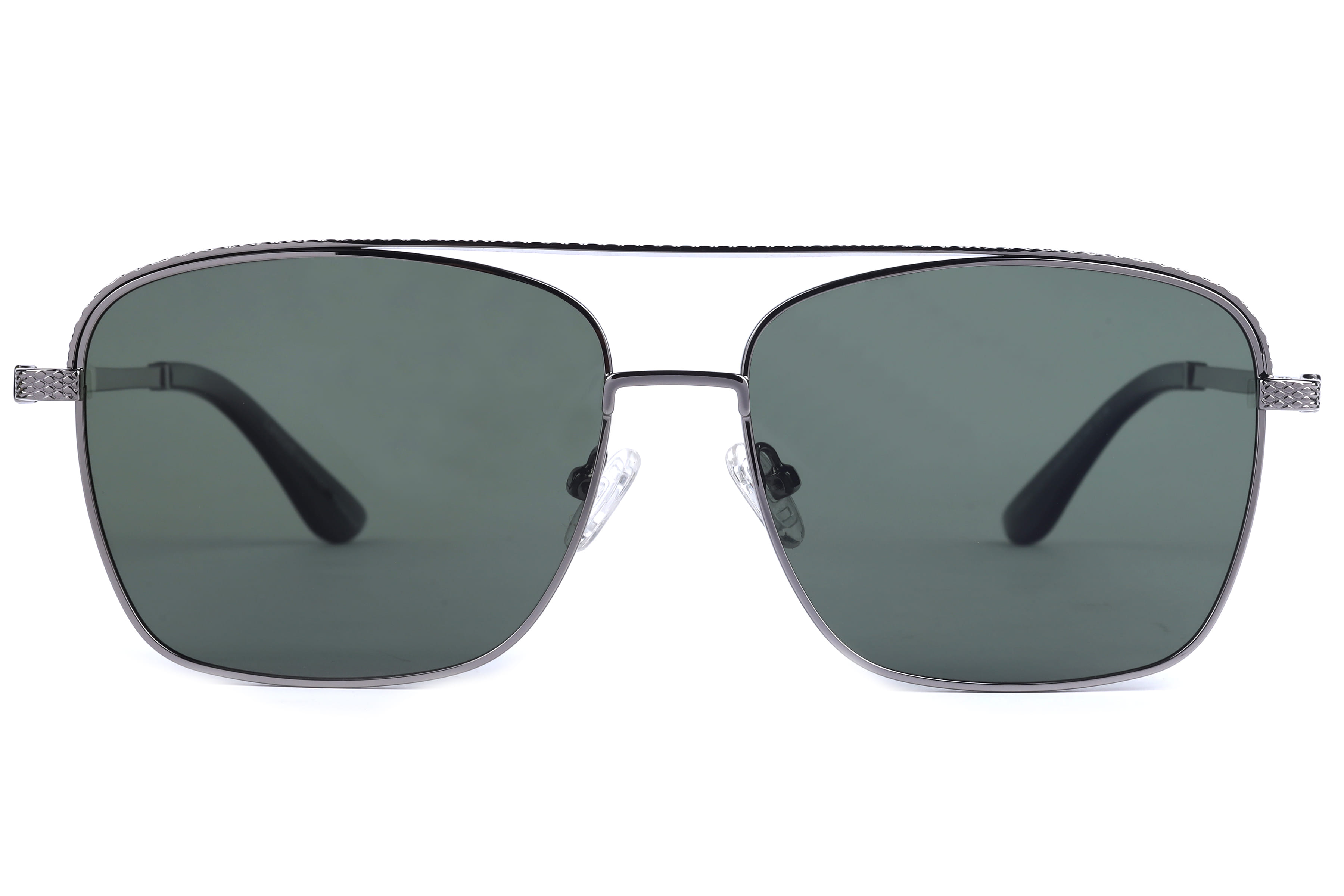 Lancebremmer JS8541 Sunglass Gun Metal Male Full Metal — Gun Metal frame