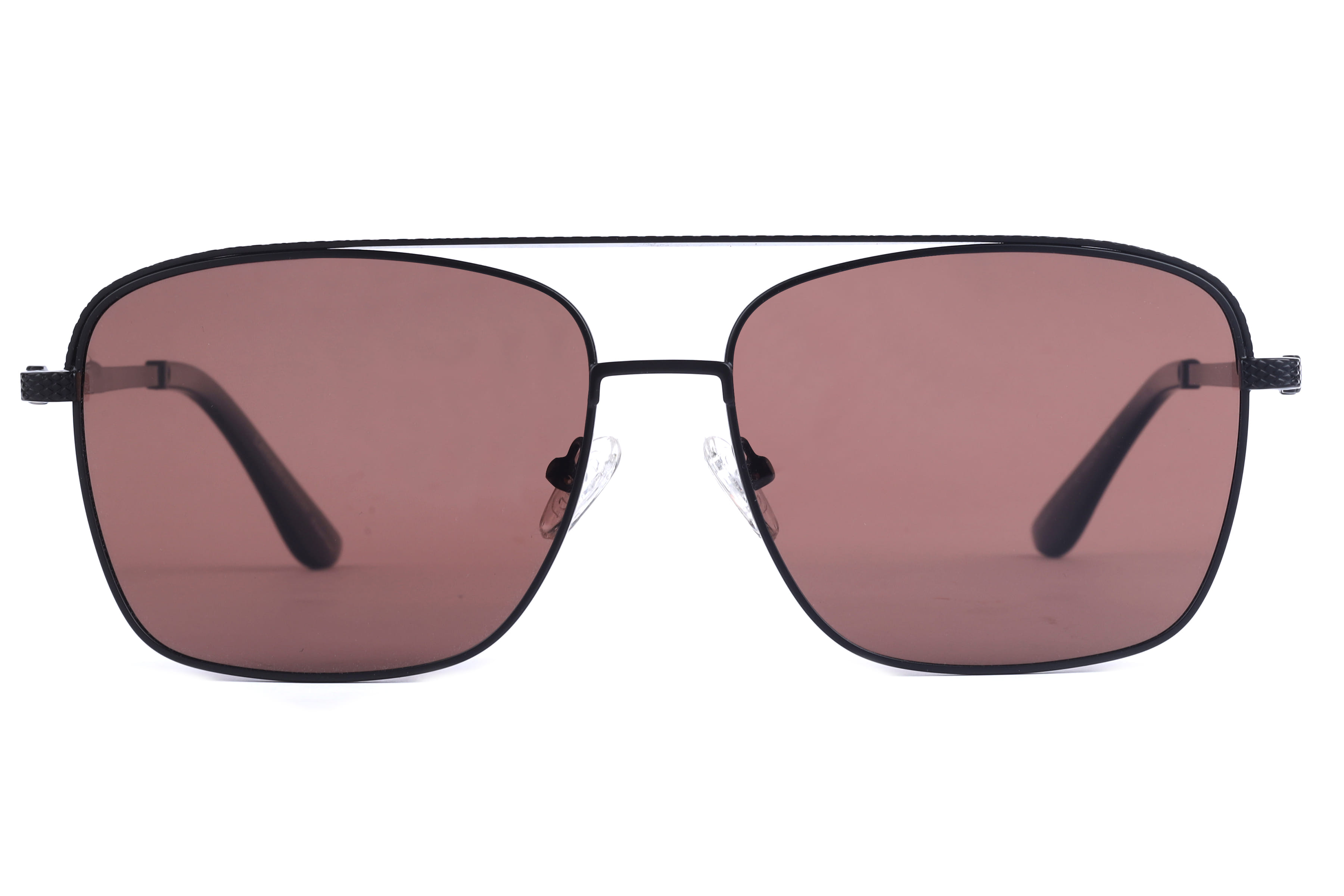 Lancebremmer JS8541 Sunglass Matt Black Male Full Metal — Matt Black frame