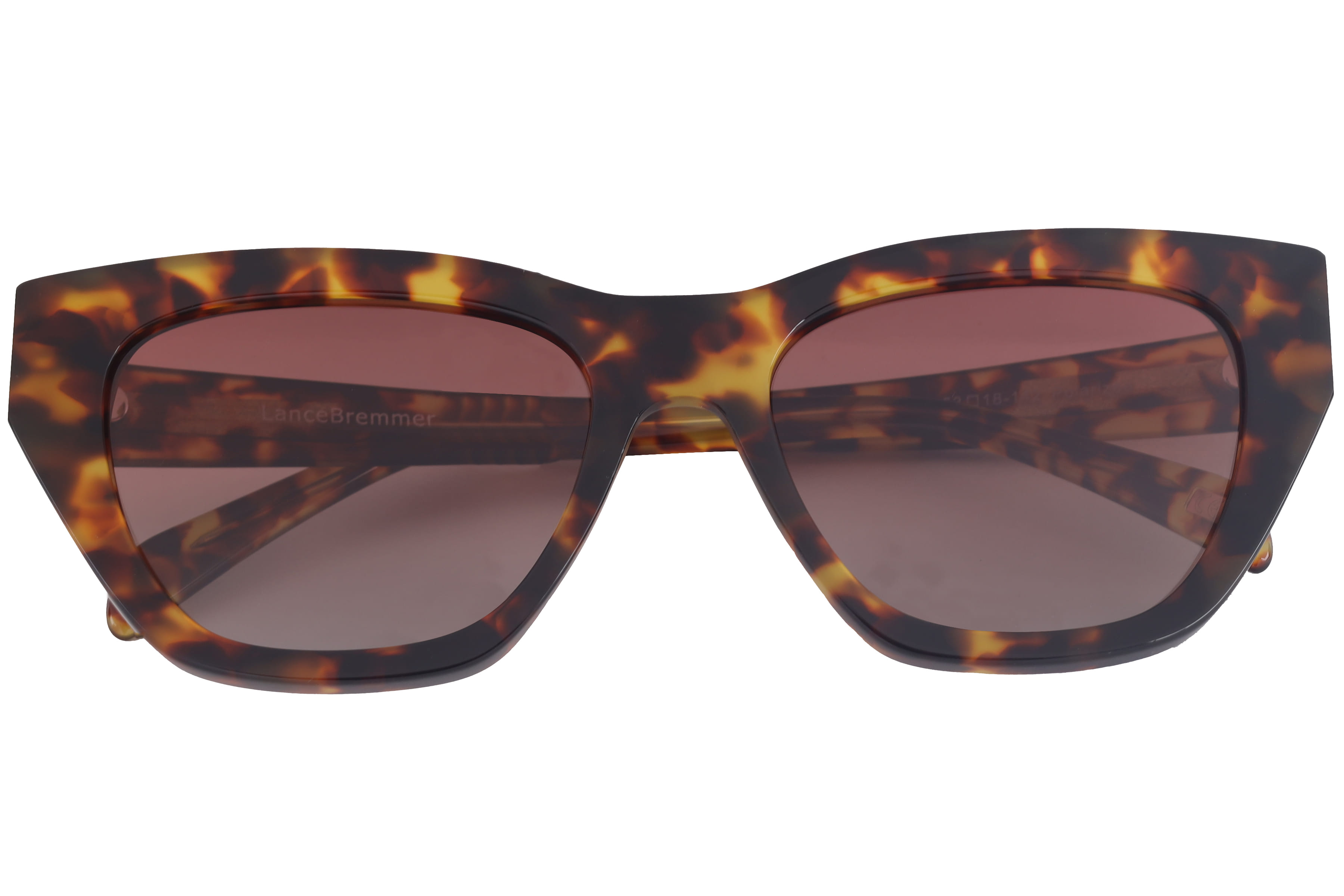 Lancebremmer AT8697 Sunglass Havana Female Full Shell Sunglass — Havana frame — view 4