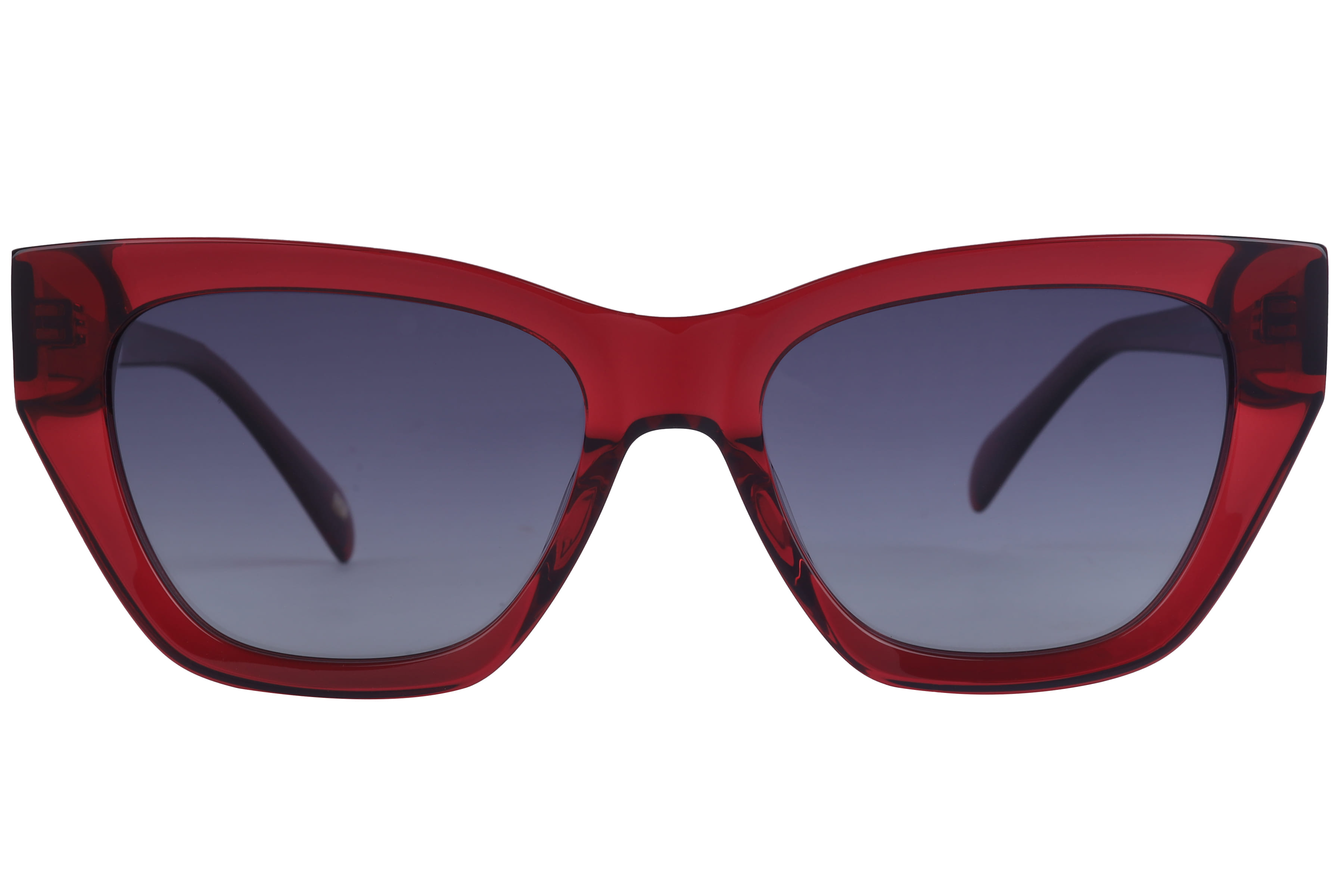 Lancebremmer AT8697 Sunglass Maroon Female Full Shell — Maroon frame