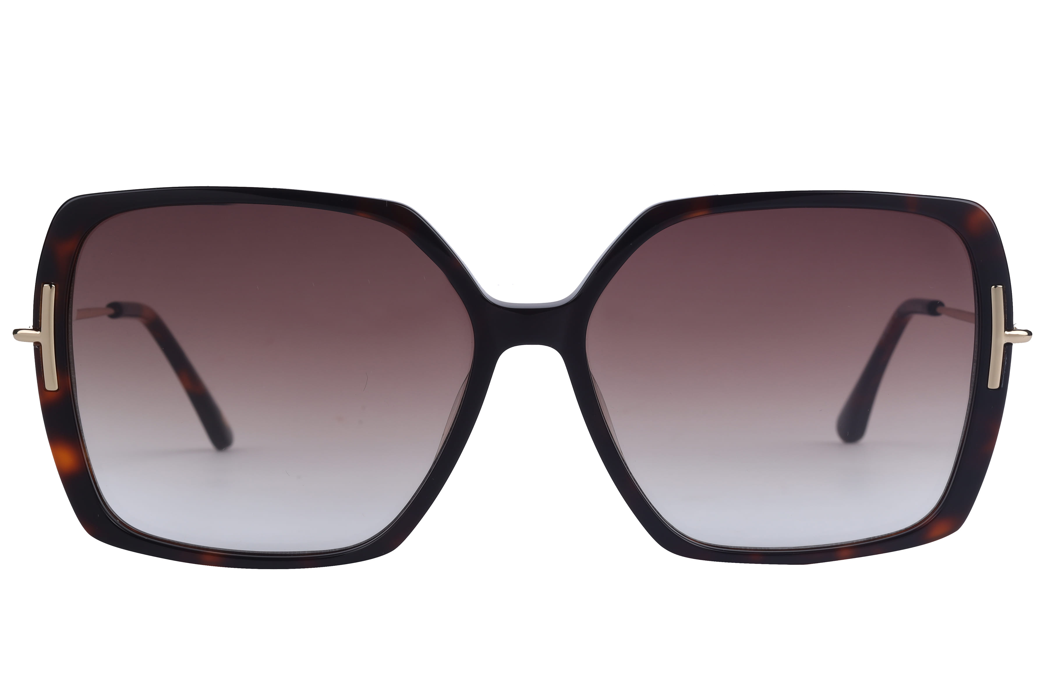 Lancebremmer AT8658 Sunglass Havana Female Full Metal — Havana frame