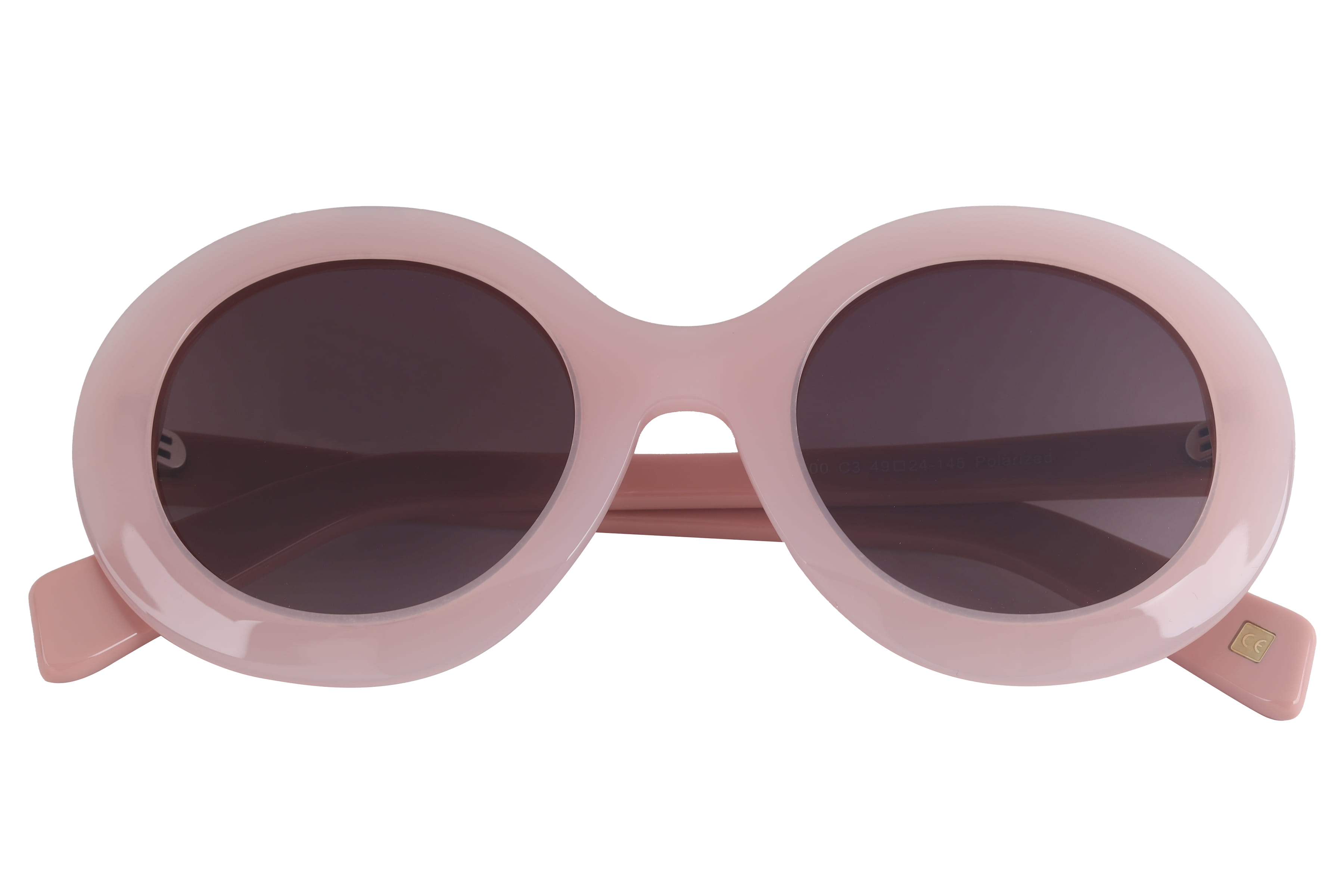 Lancebremmer AT8400 Sunglass Pink Female Full Shell Sunglass — Pink frame — view 3