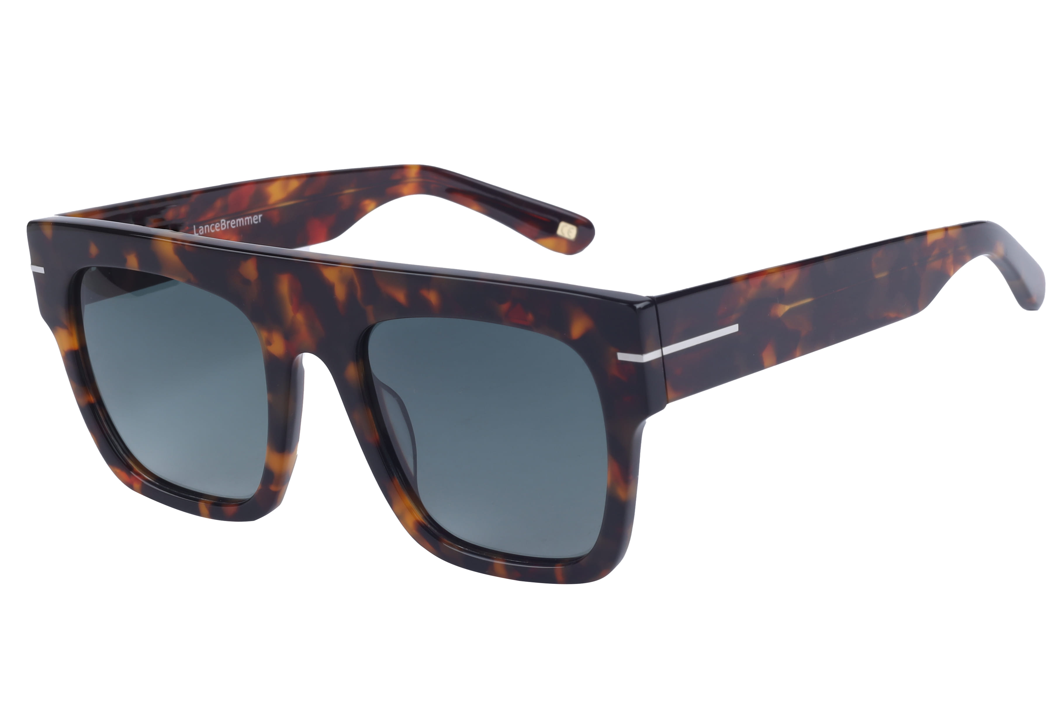 Lancebremmer AT8574 Sunglass Havana Male Full Shell Sunglass — Havana frame — view 1