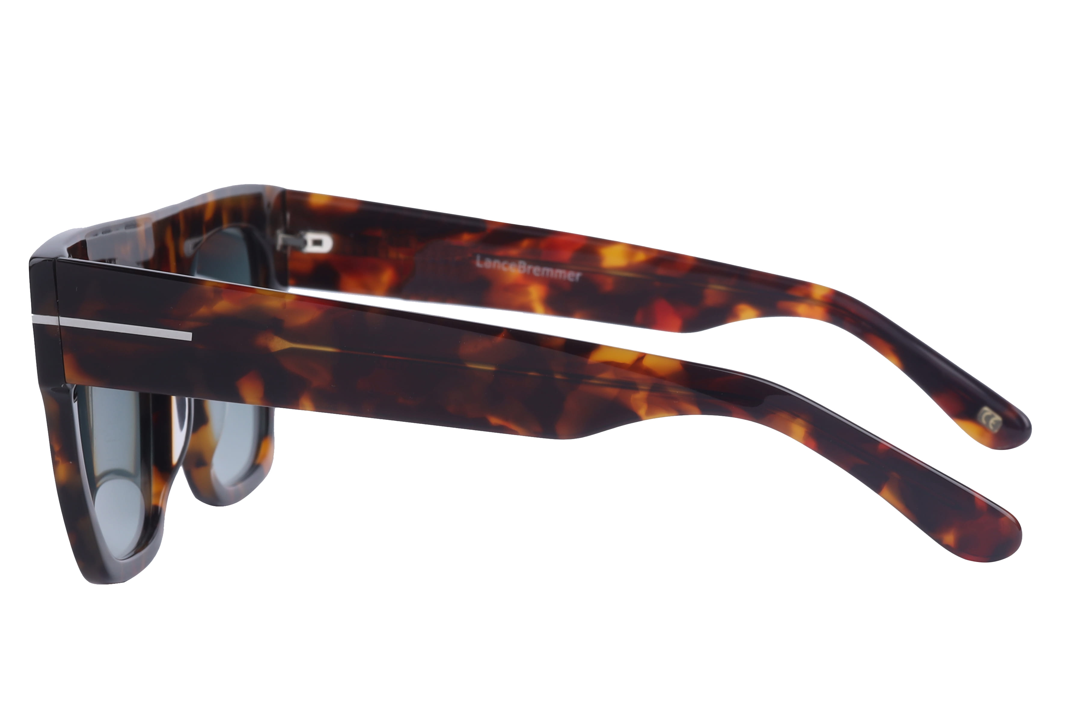 Lancebremmer AT8574 Sunglass Havana Male Full Shell Sunglass — Havana frame — view 3