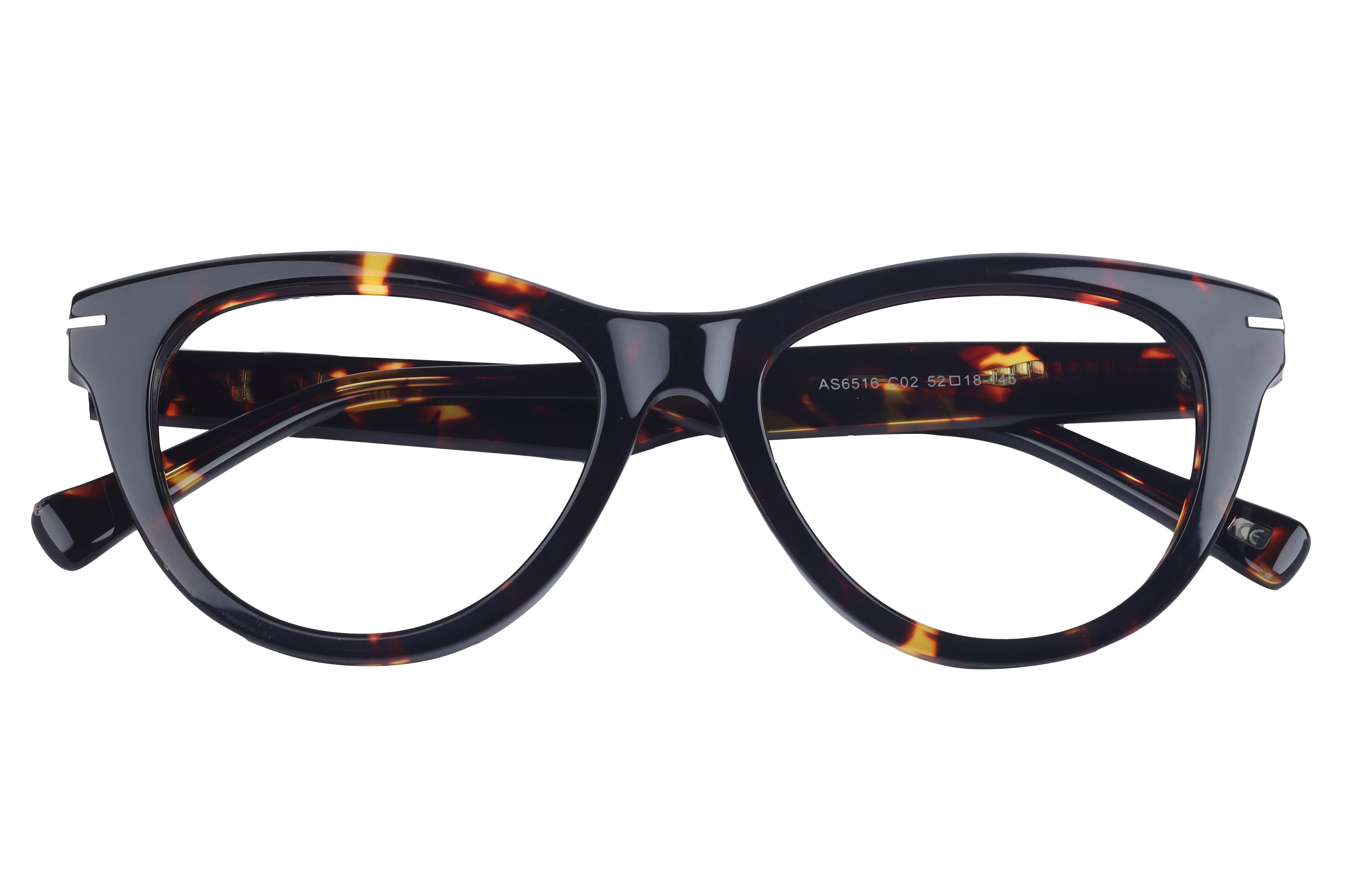 Lancebremmer AS6516 Frame Havana Female Full Shell Frame — Havana frame — view 4