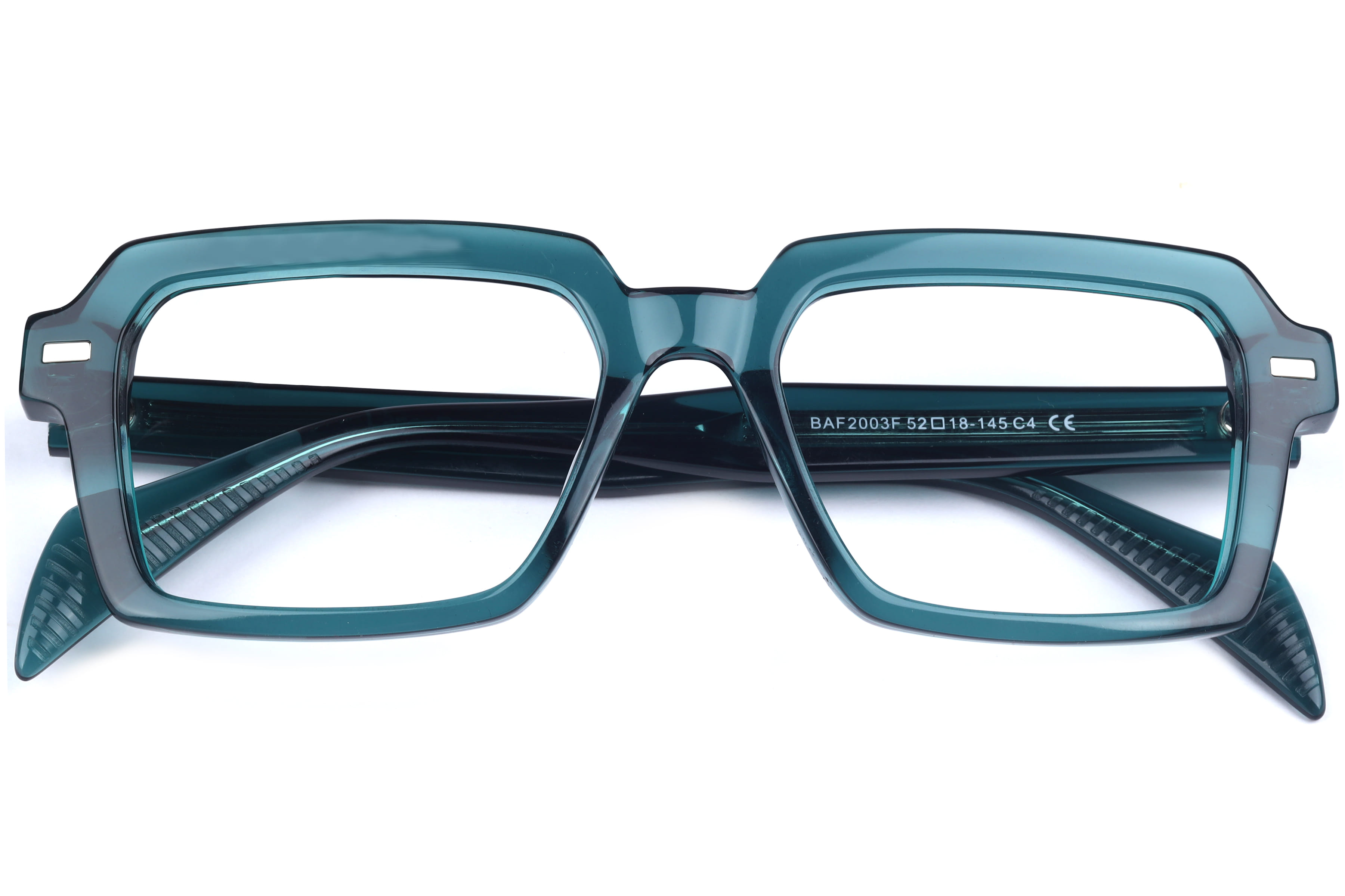 Lancebremmer BAF2003F Frame Transparent Green Male Full Shel Frame — view 4