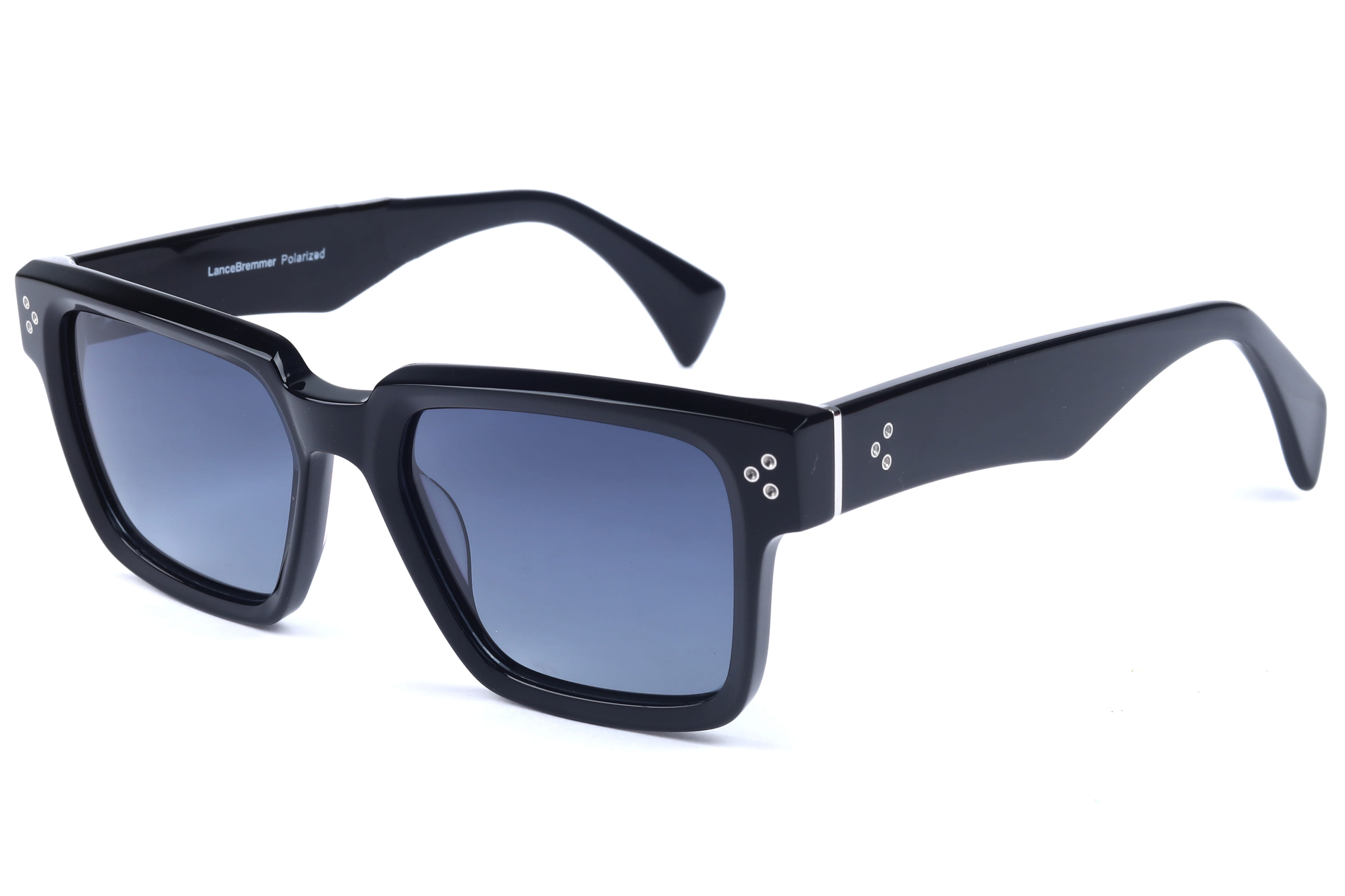 Lancebremmer BAF6004 Sunglass Black Male Full Shell Sunglass — Black frame — view 1
