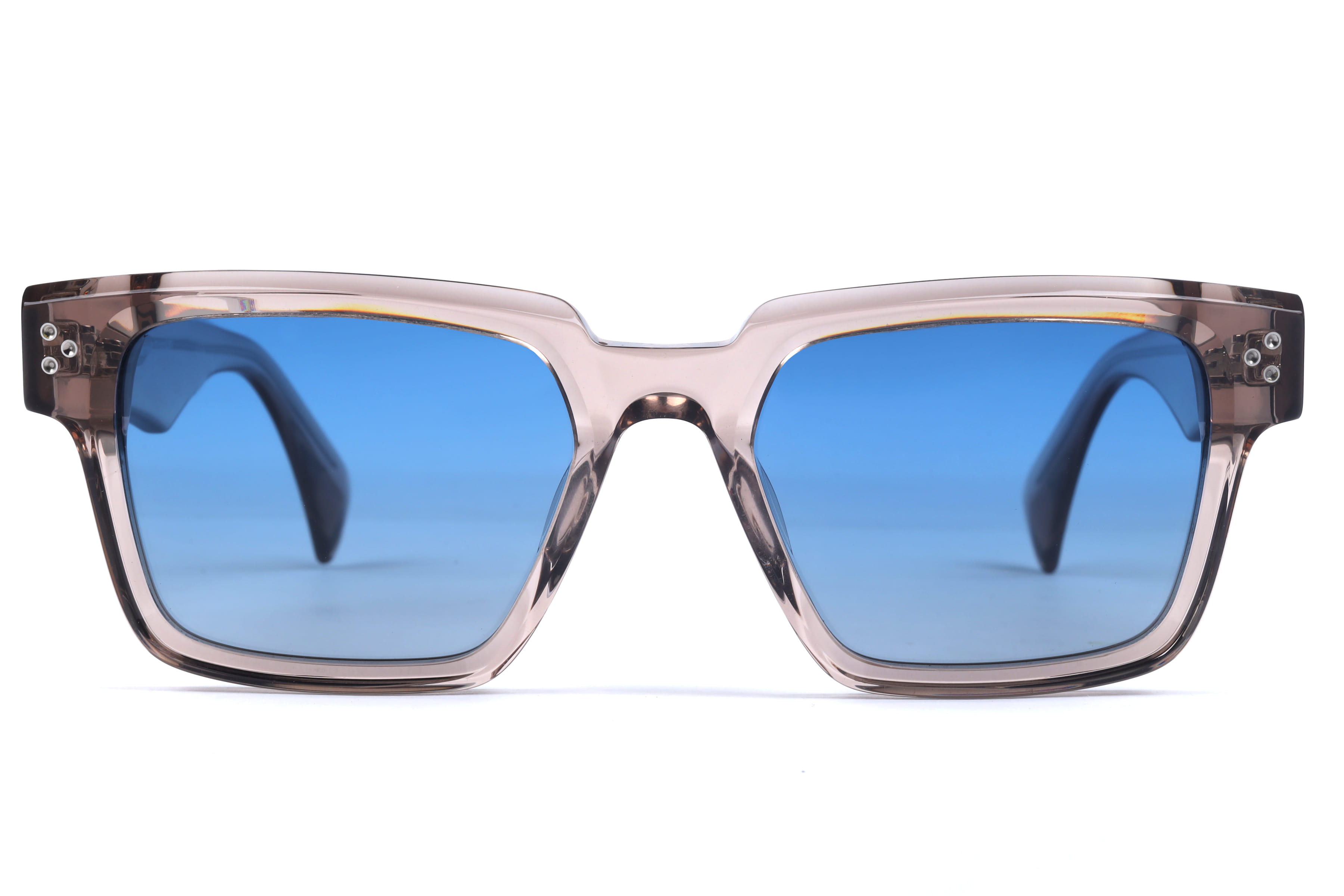 Lancebremmer BAF6004 Sunglass Transparent Grey Male Full She — Transparent Grey frame