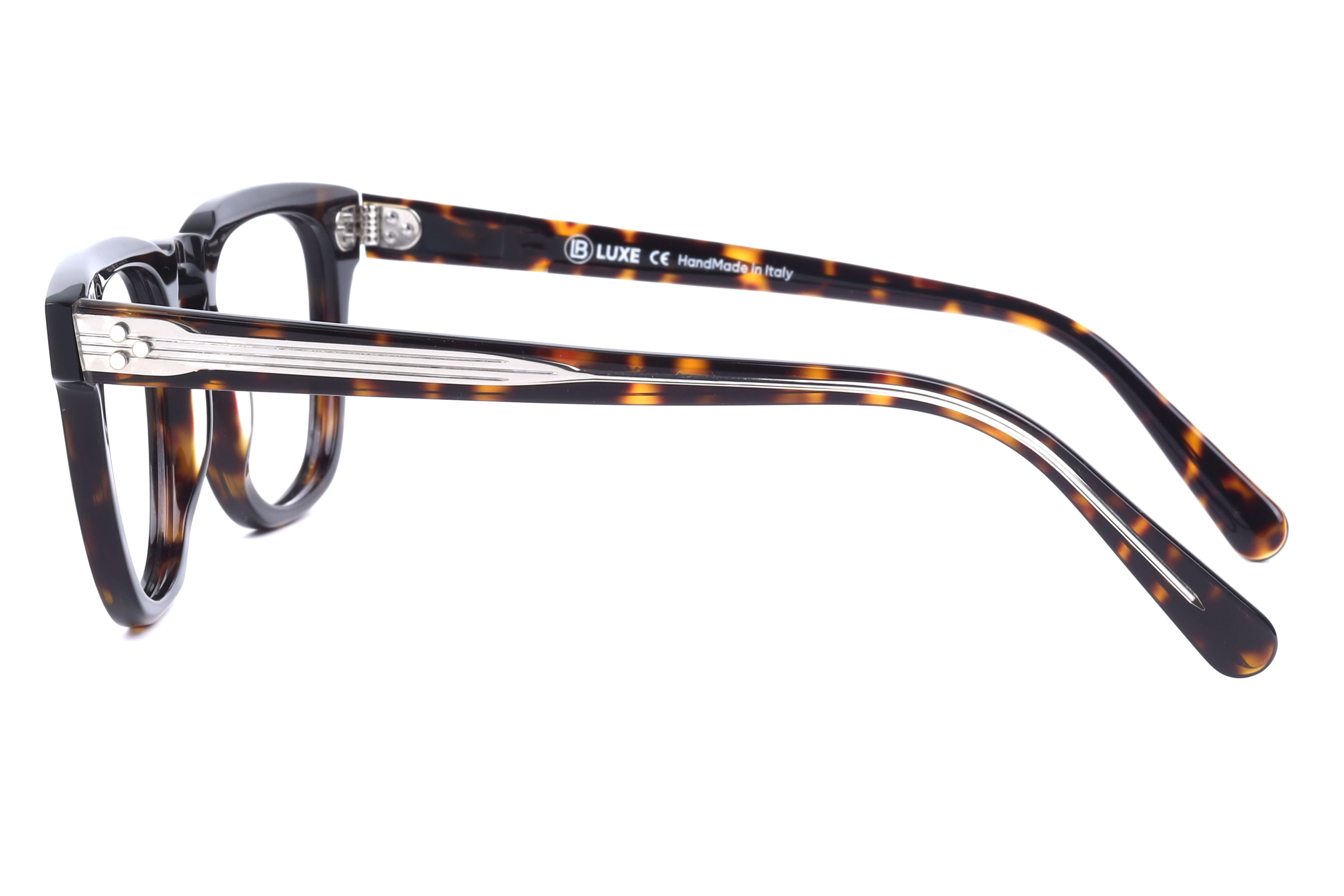 Lb Luxe WV113 Frame Havana Male Full Shell Frame — Havana frame — view 2