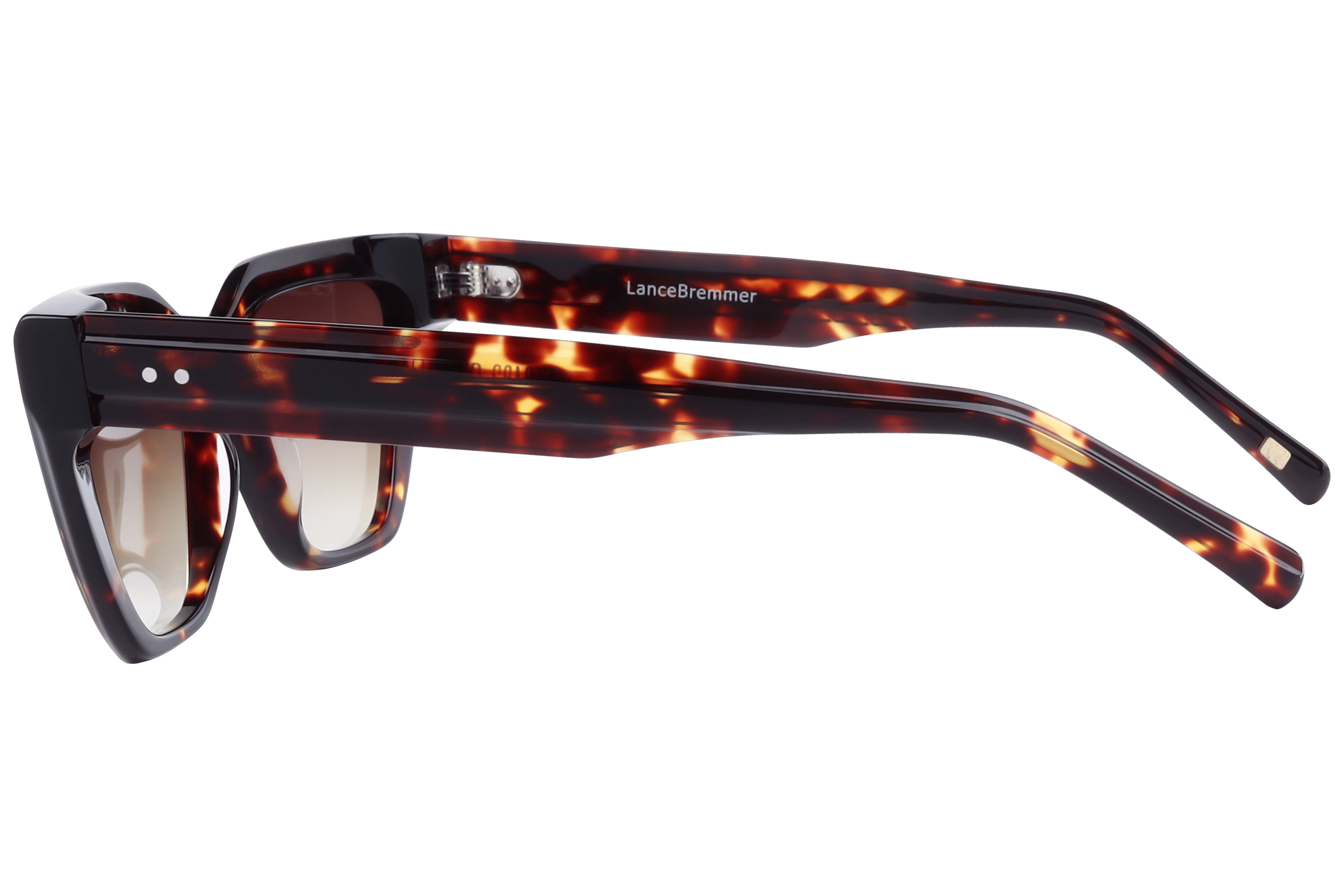 Lancebremmer AT8482 Sunglass Havana Female Full Shell Sunglass — Havana frame — view 3