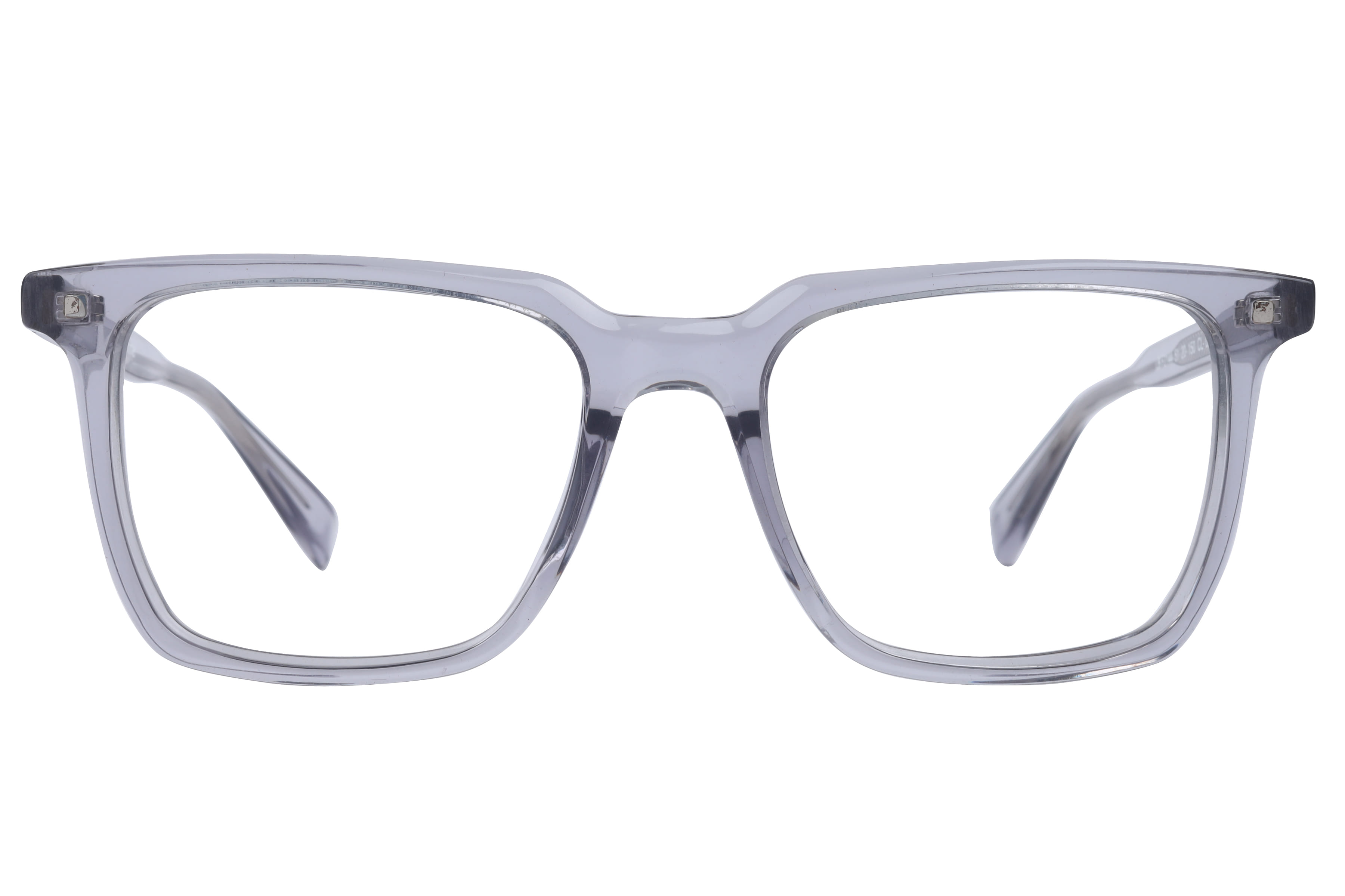 Lancebremmer F2144 Frame Transparent Grey Male Full Shell Frame — Transparent Grey frame — view 2