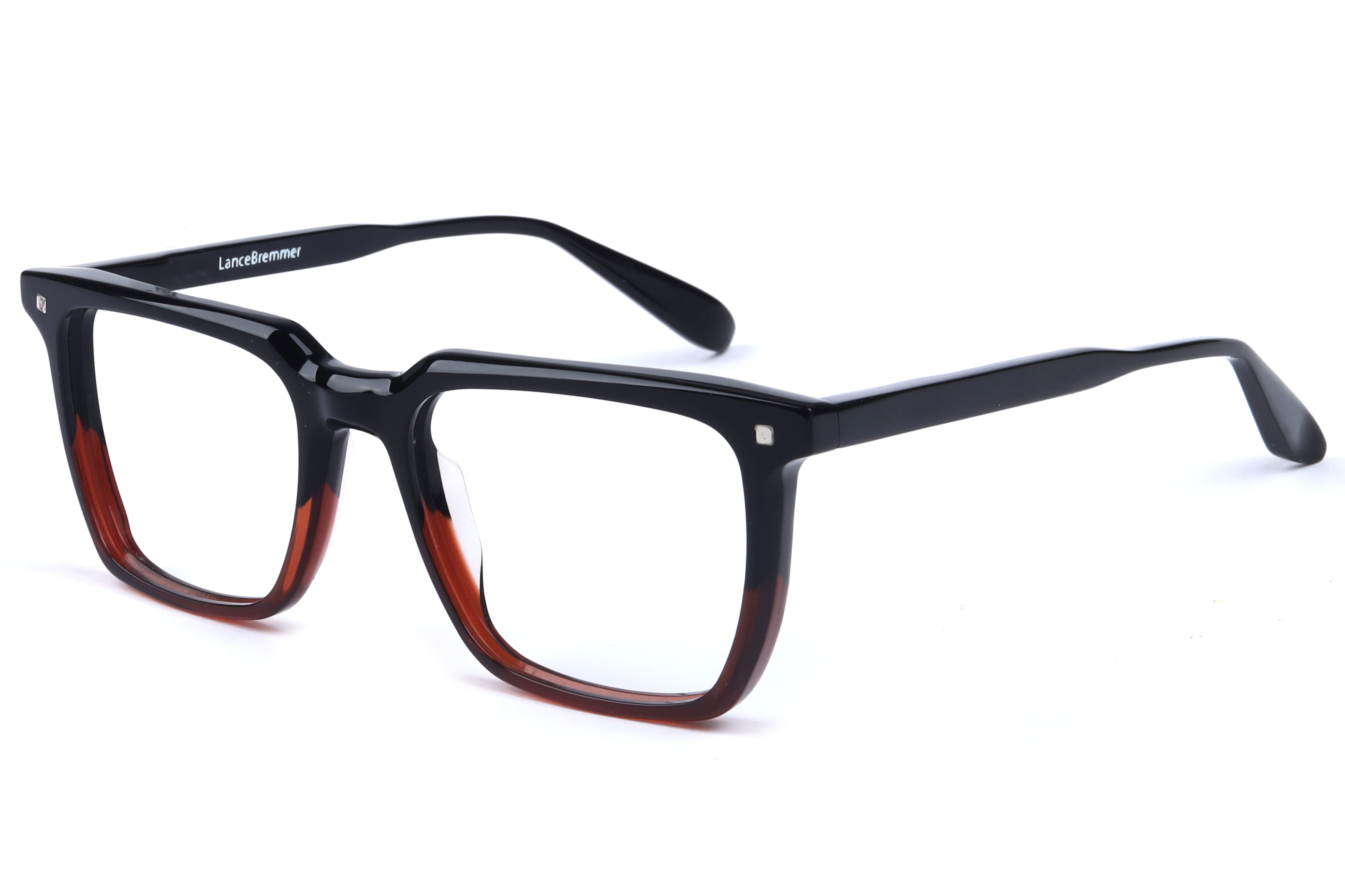Lancebremmer F2144 Frame Black Male Full Shell Frame — Black frame — view 1