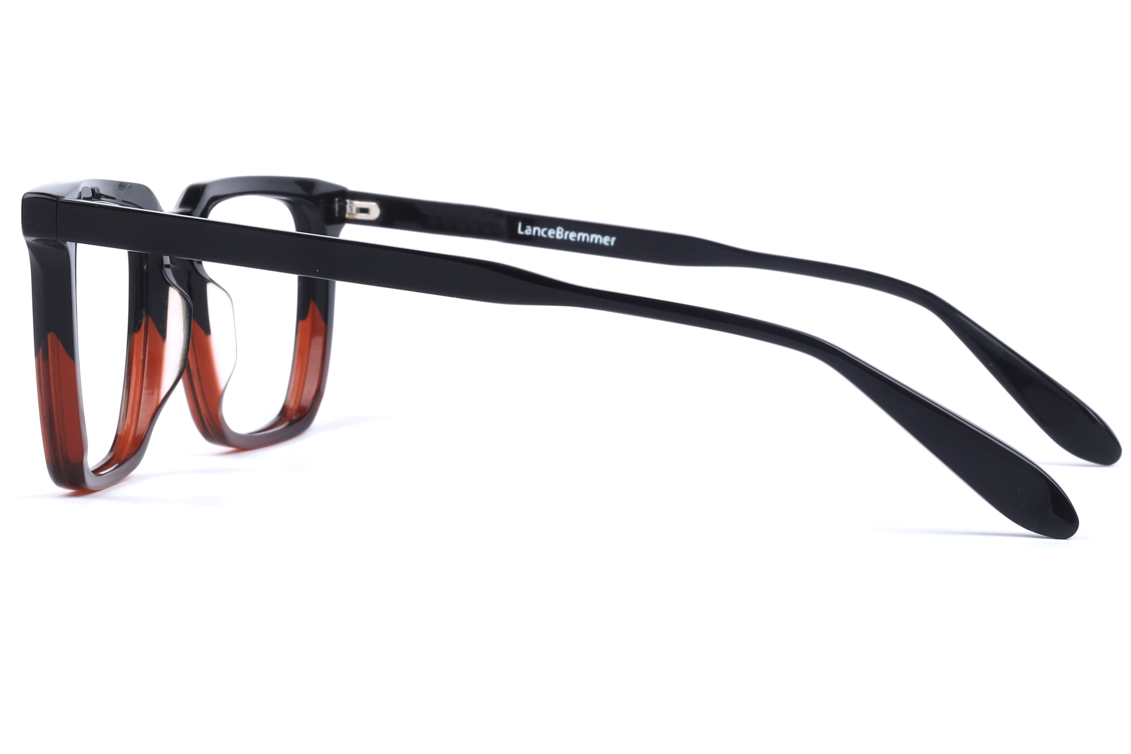 Lancebremmer F2144 Frame Black Male Full Shell Frame — Black frame — view 3