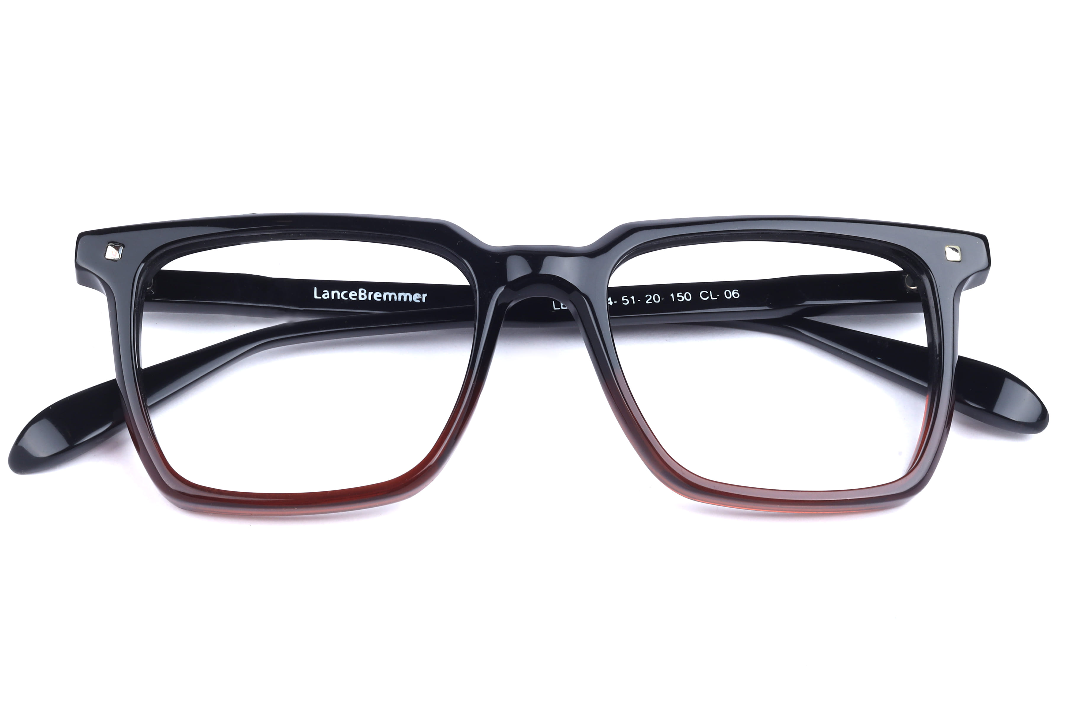 Lancebremmer F2144 Frame Black Male Full Shell Frame — Black frame — view 4