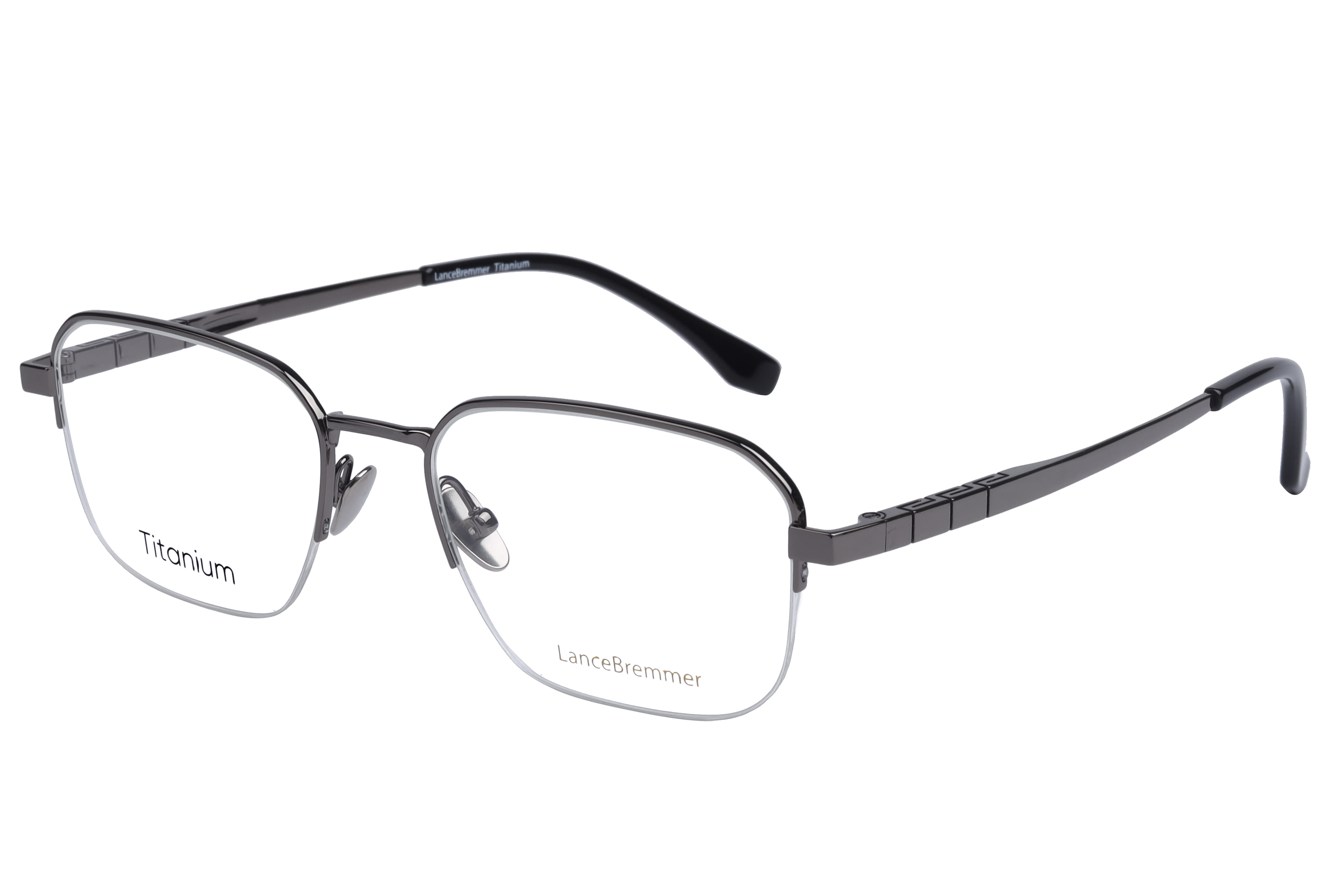 Lancebremmer TA-040 Frame Gun Metal Unisex Supra Titanium Frame — Gun Metal frame — view 1
