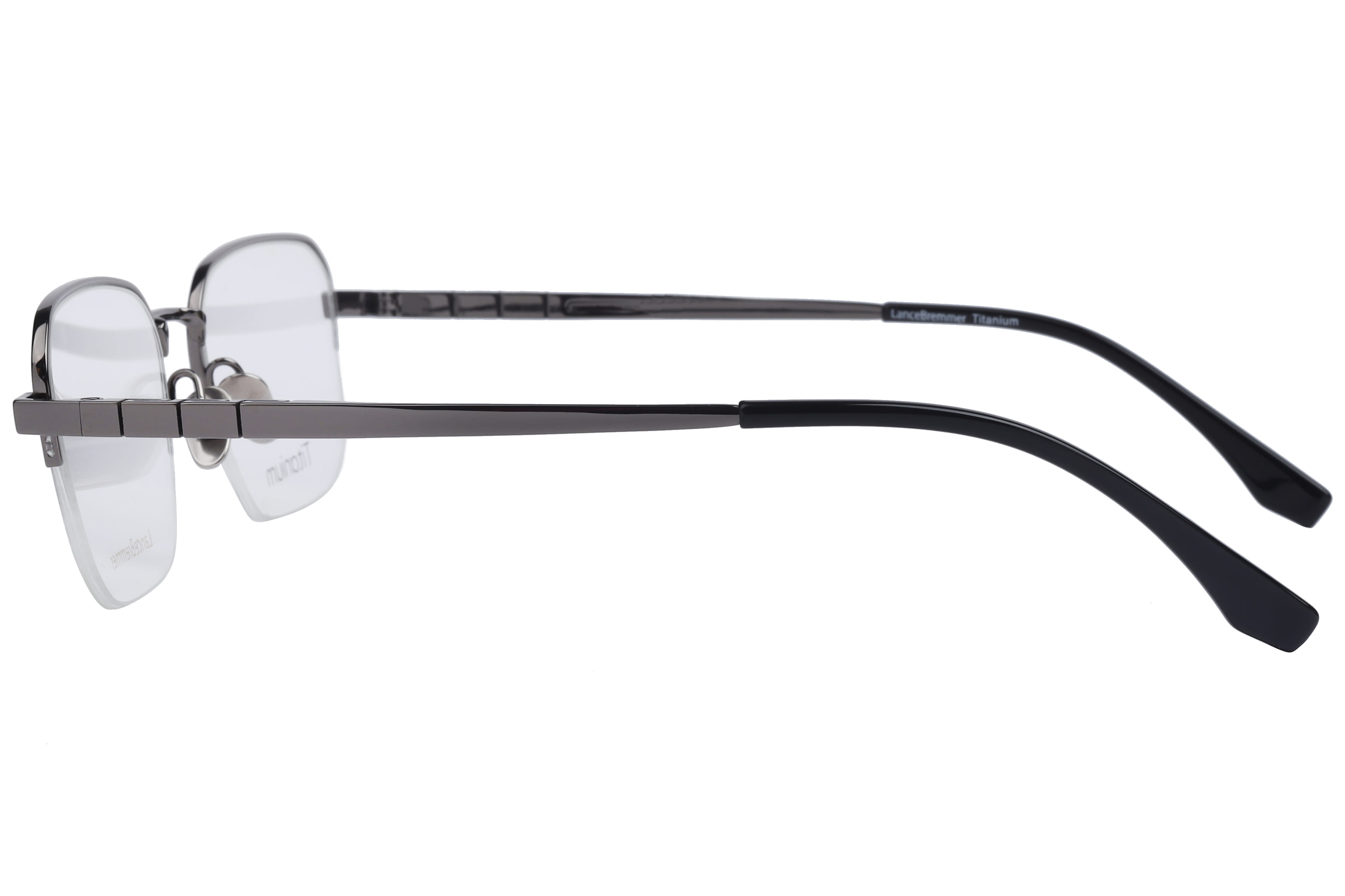 Lancebremmer TA-040 Frame Gun Metal Unisex Supra Titanium Frame — Gun Metal frame — view 3