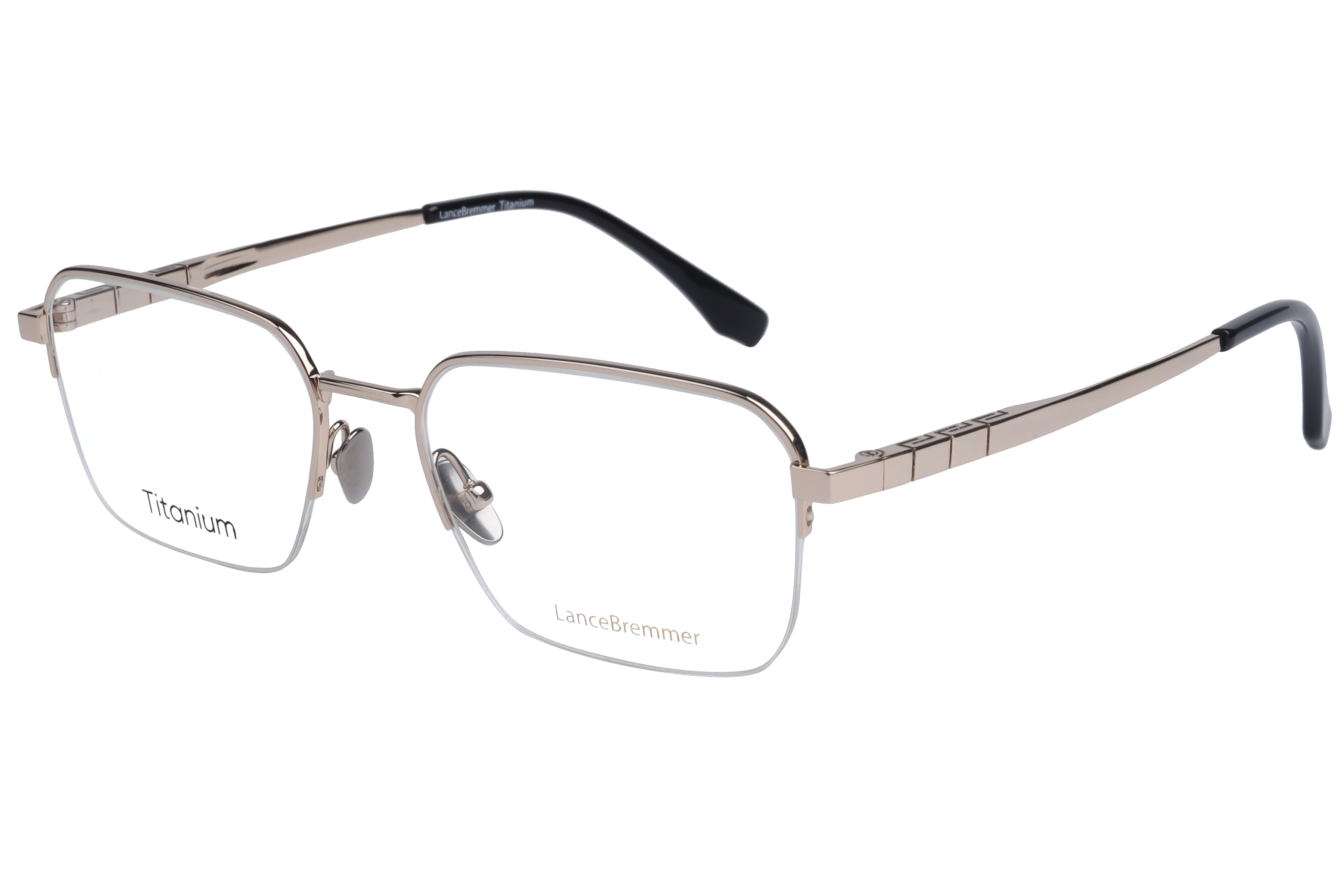 Lancebremmer TA-041 Frame Gold Male Supra Titanium Frame — Gold frame — view 1