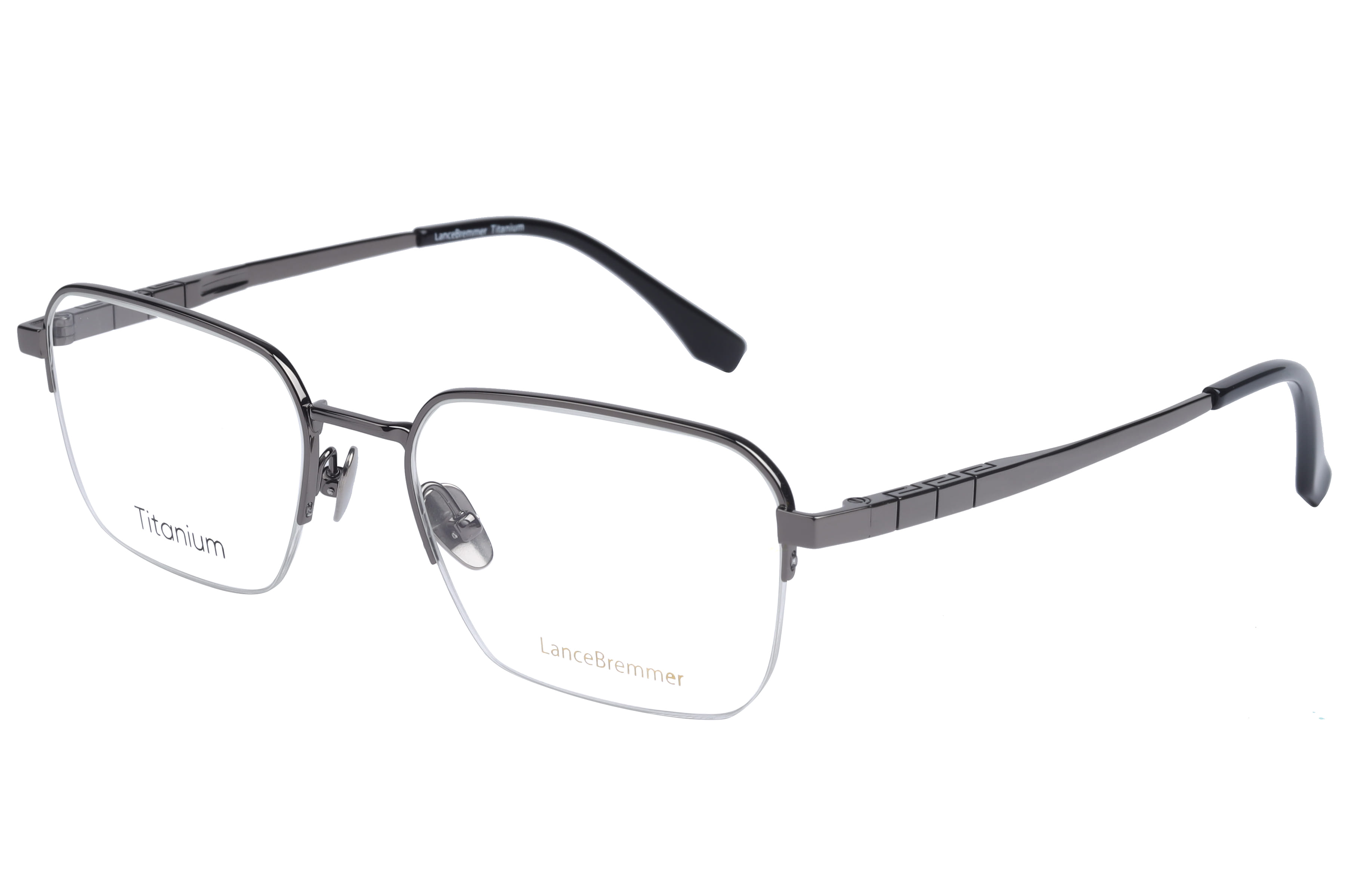 Lancebremmer TA-041 Frame Gun Metal Male Supra Titanium Frame — Gun Metal frame — view 1